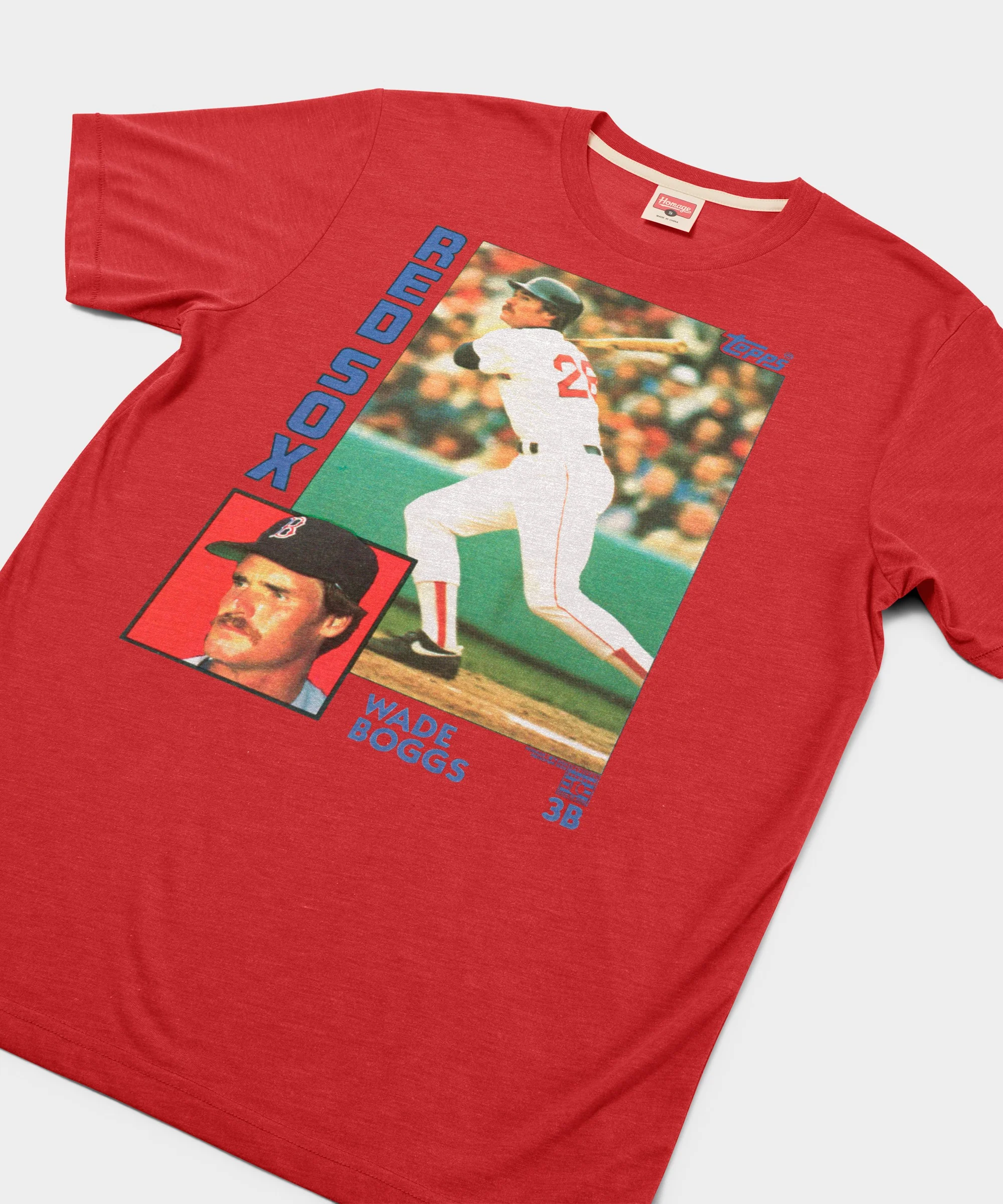 1984 Topps Baseball Wade Boggs Red Sox - Image 2