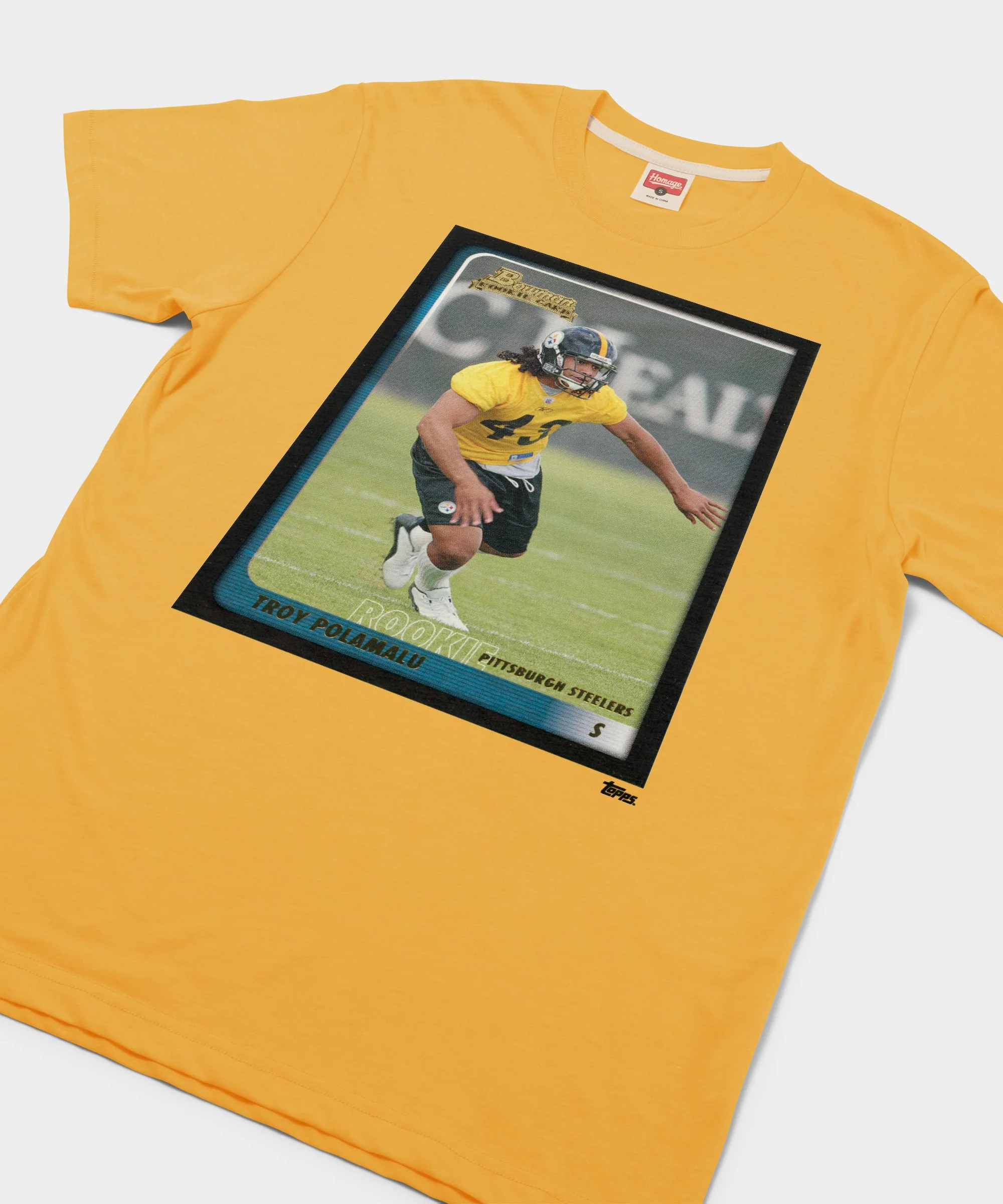 2003 Bowman Troy Polamalu Steelers - Image 2