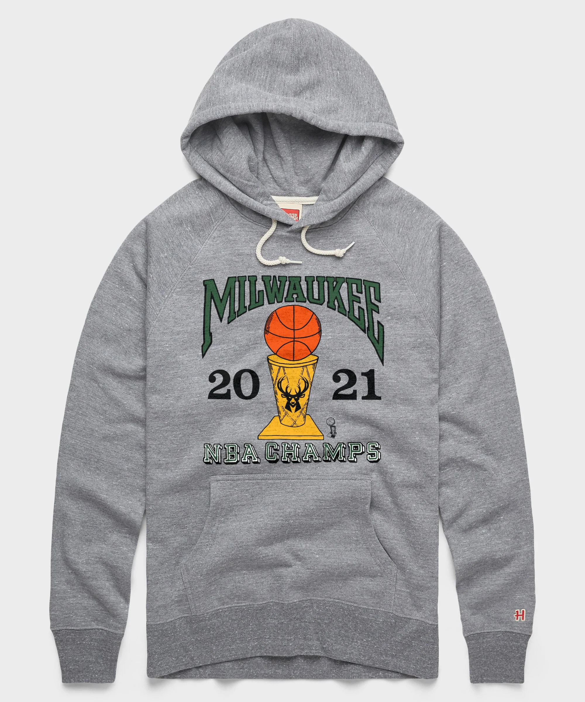 2021 NBA Champions Bucks Hoodie