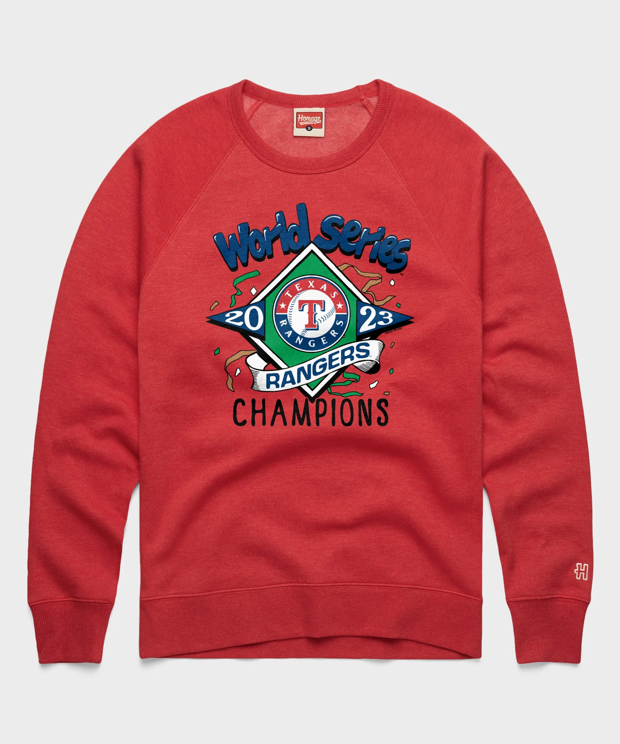 2023 World Series Champions Rangers Crewneck