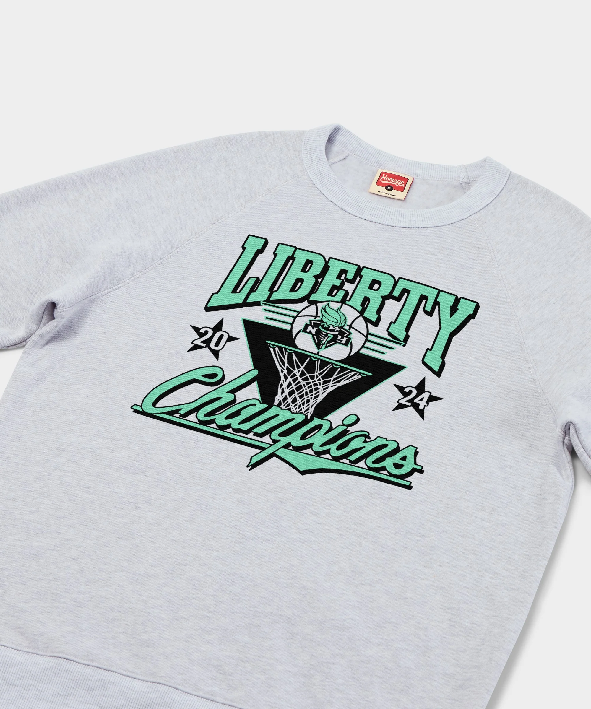 2024 WNBA Champs New York Liberty Crewneck - Image 2