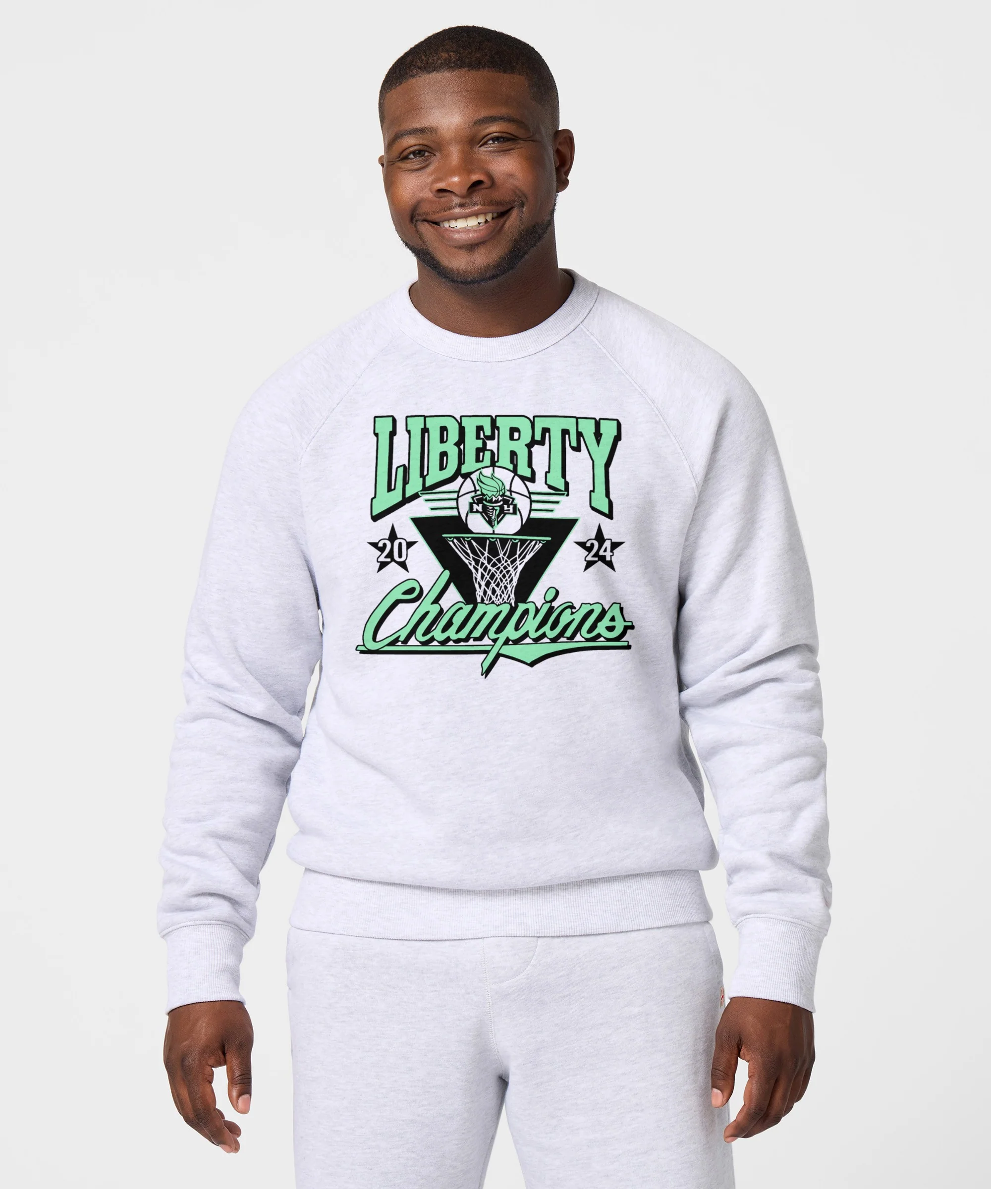 2024 WNBA Champs New York Liberty Crewneck - Image 3