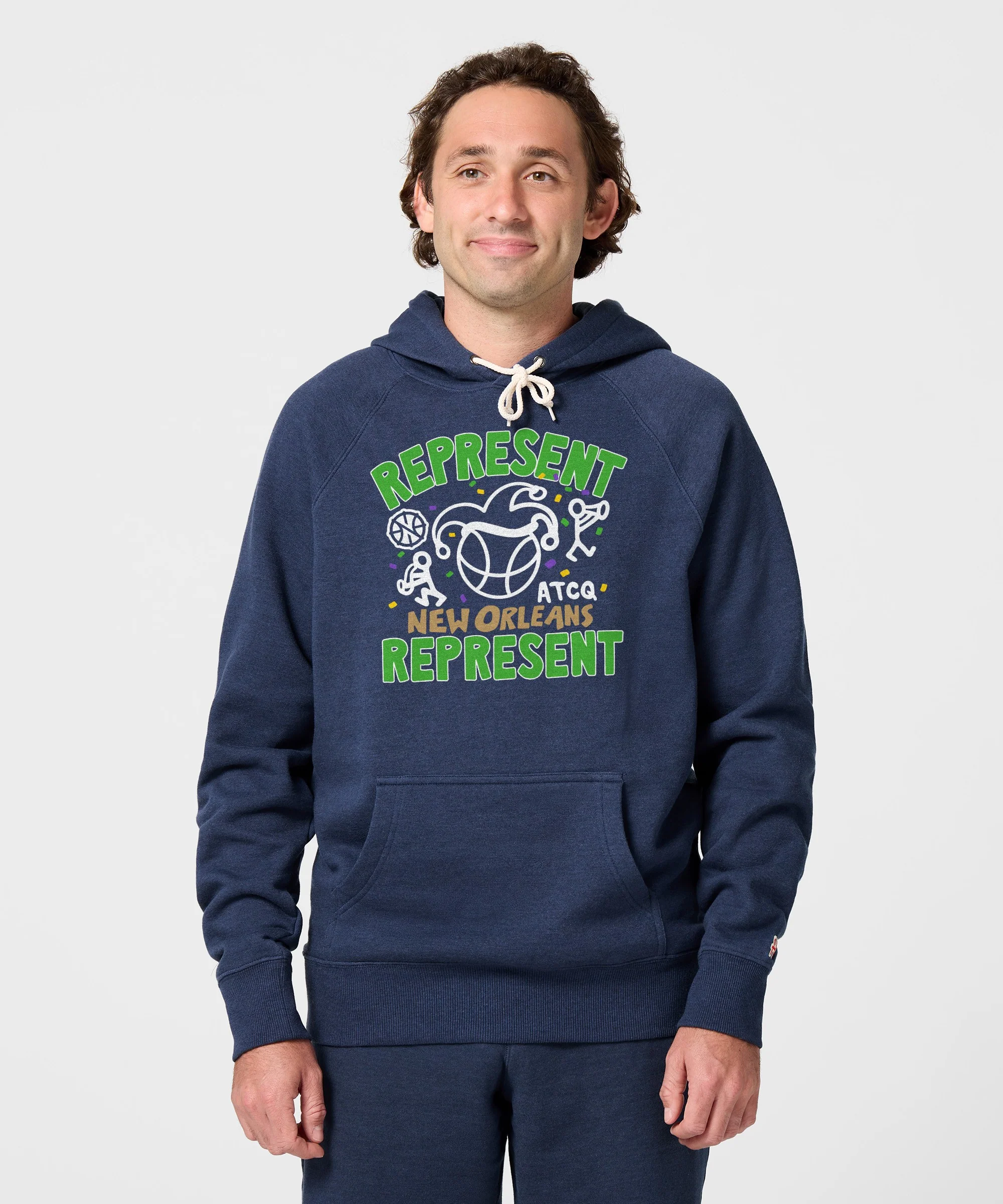 A Tribe Called Quest x New Orleans Pelicans Represent Hoodie - Image 3