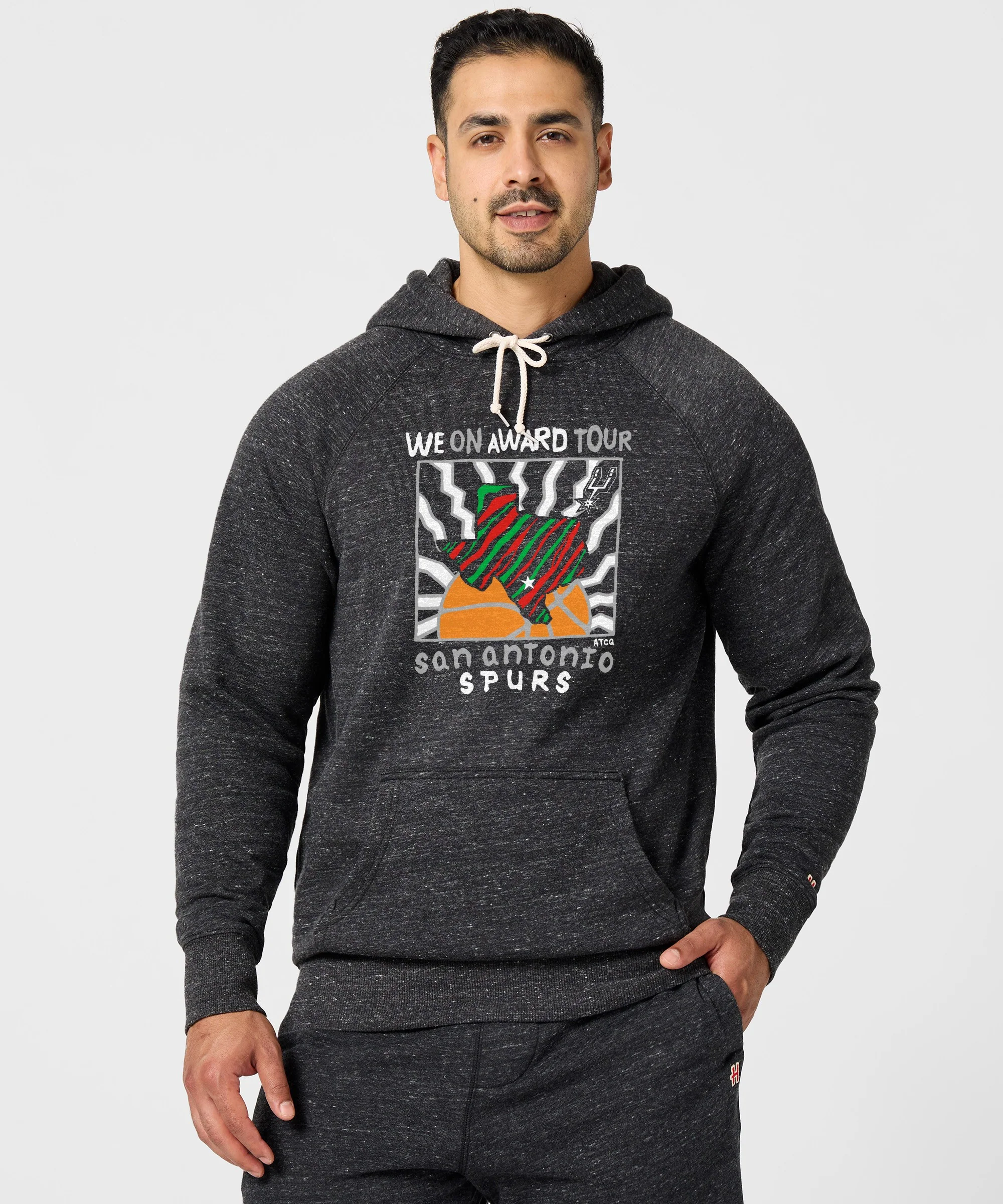 A Tribe Called Quest x San Antonio Spurs We On Award Tour Hoodie - Image 3