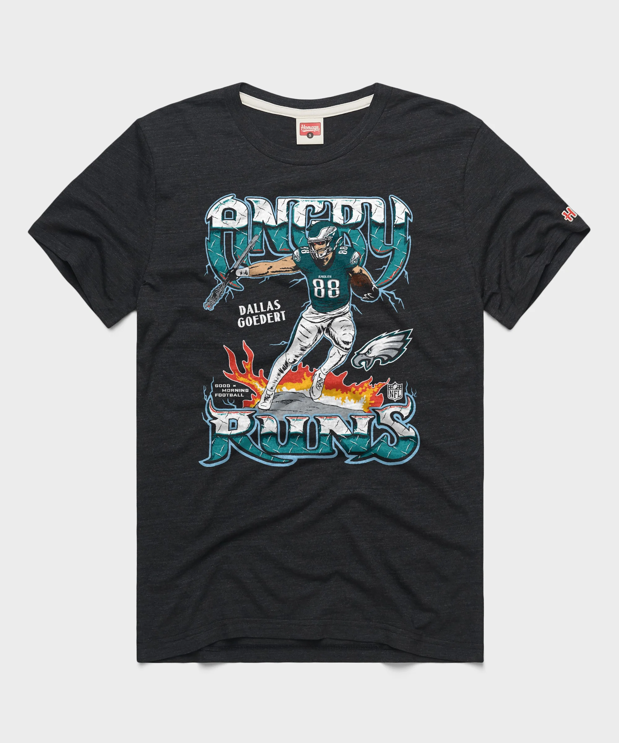 Angry Runs 2024 Eagles Dallas Goedert