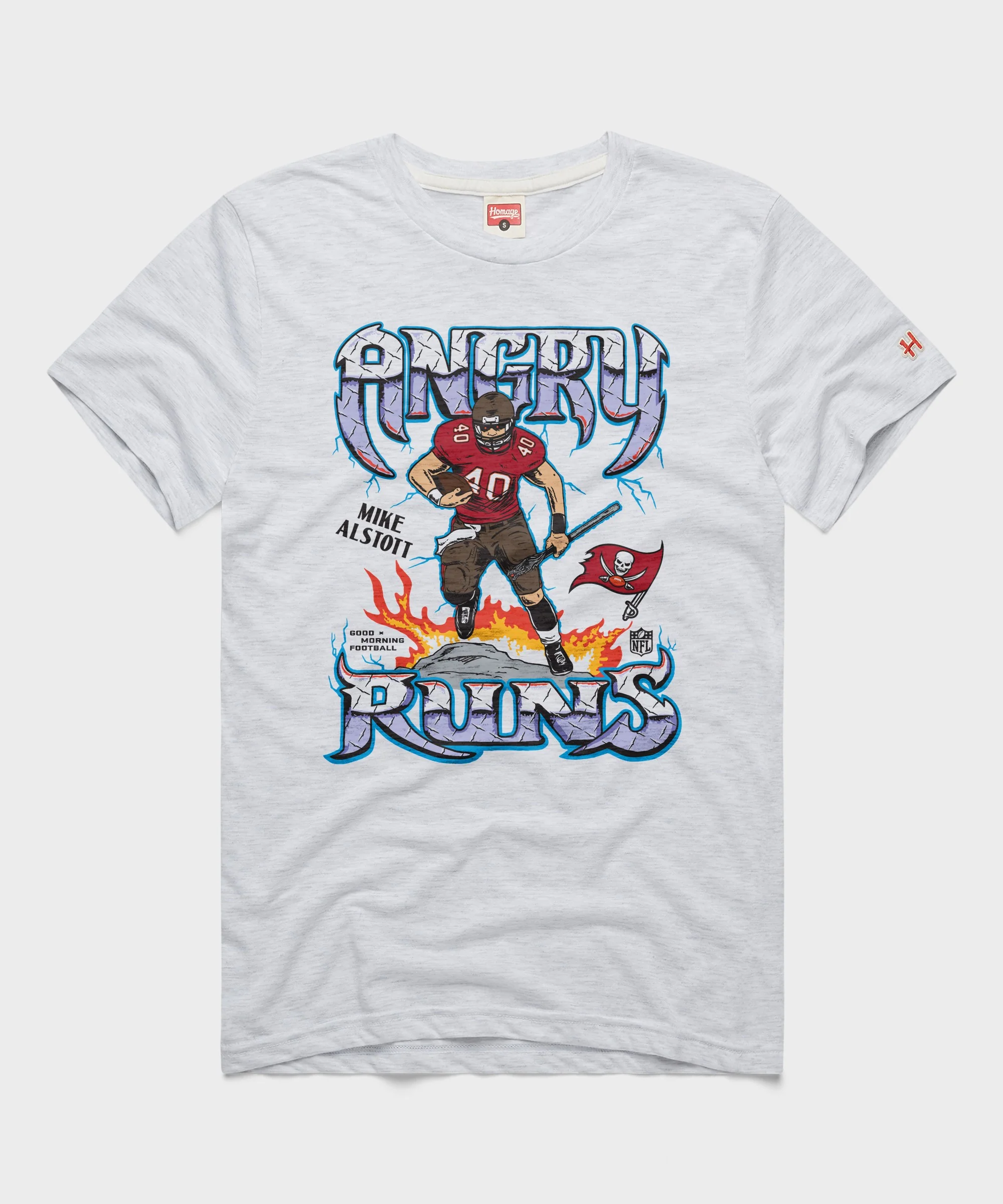 Angry Runs Buccaneers Mike Alstott