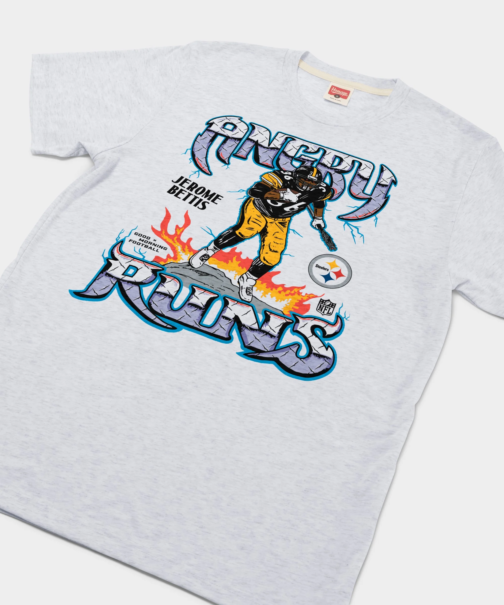 Angry Runs Steelers Jerome Bettis - Image 2