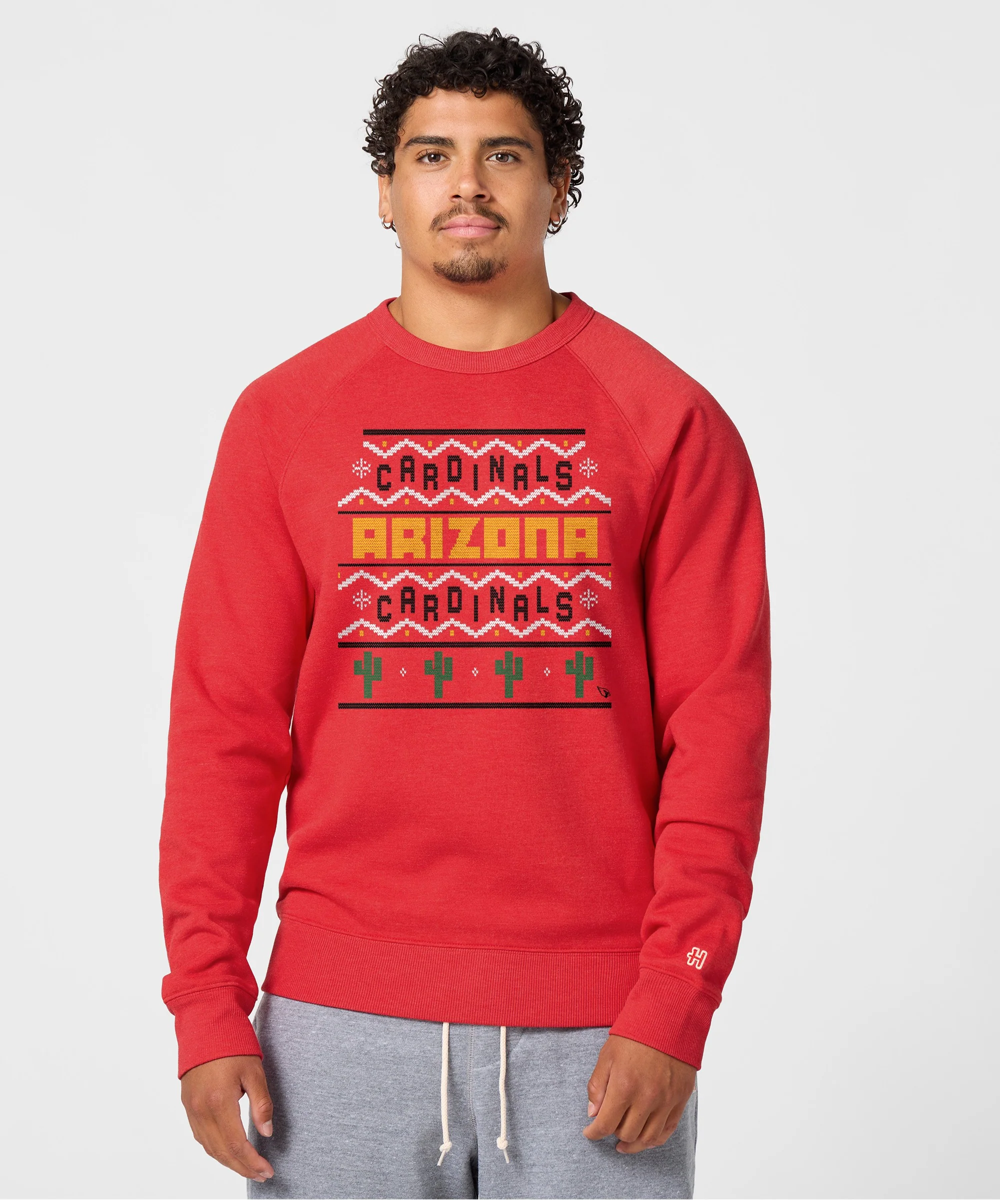 Arizona Cardinals Holiday Crewneck - Image 3
