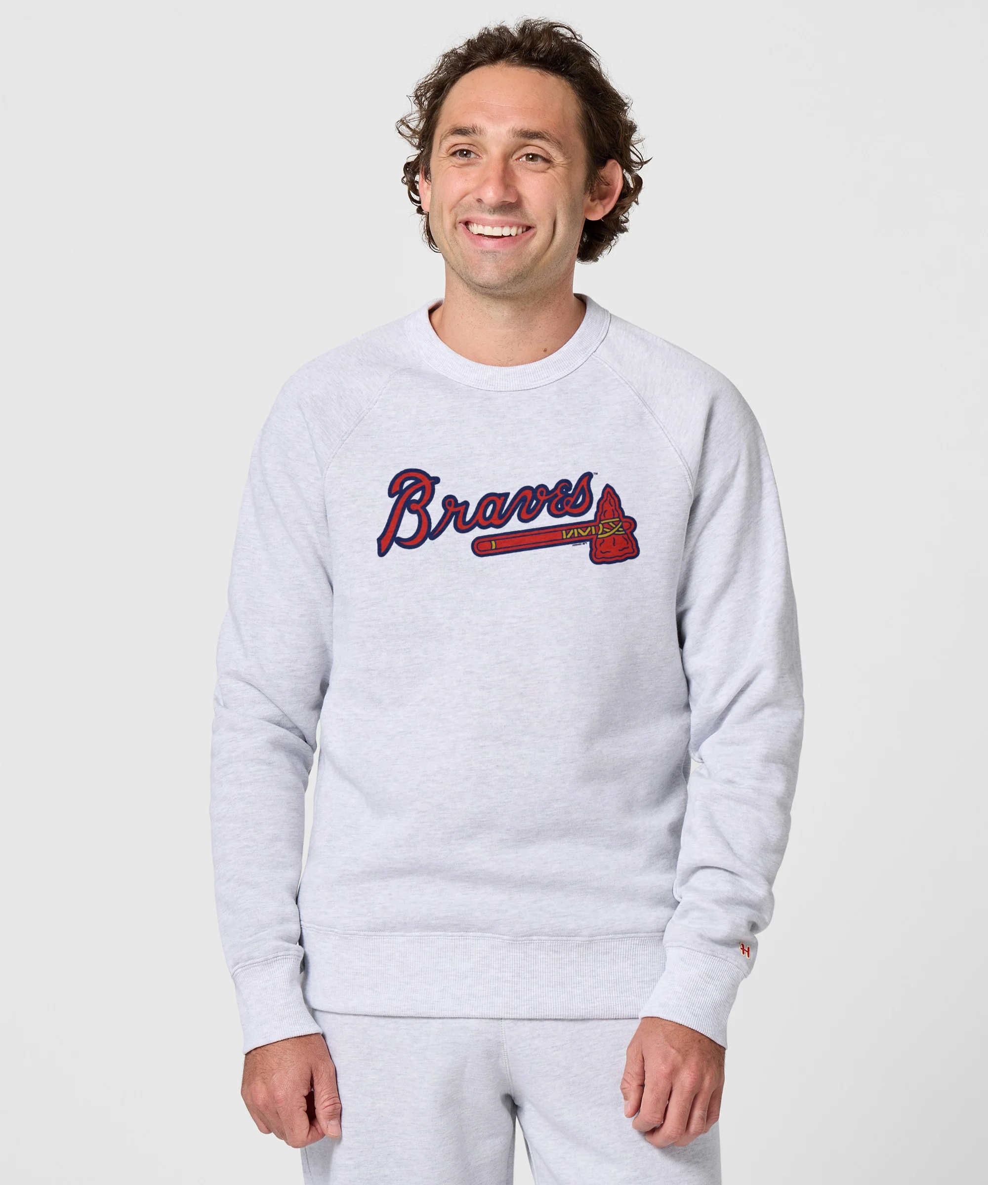 Atlanta Braves Jersey Logo '18 Crewneck - Image 3
