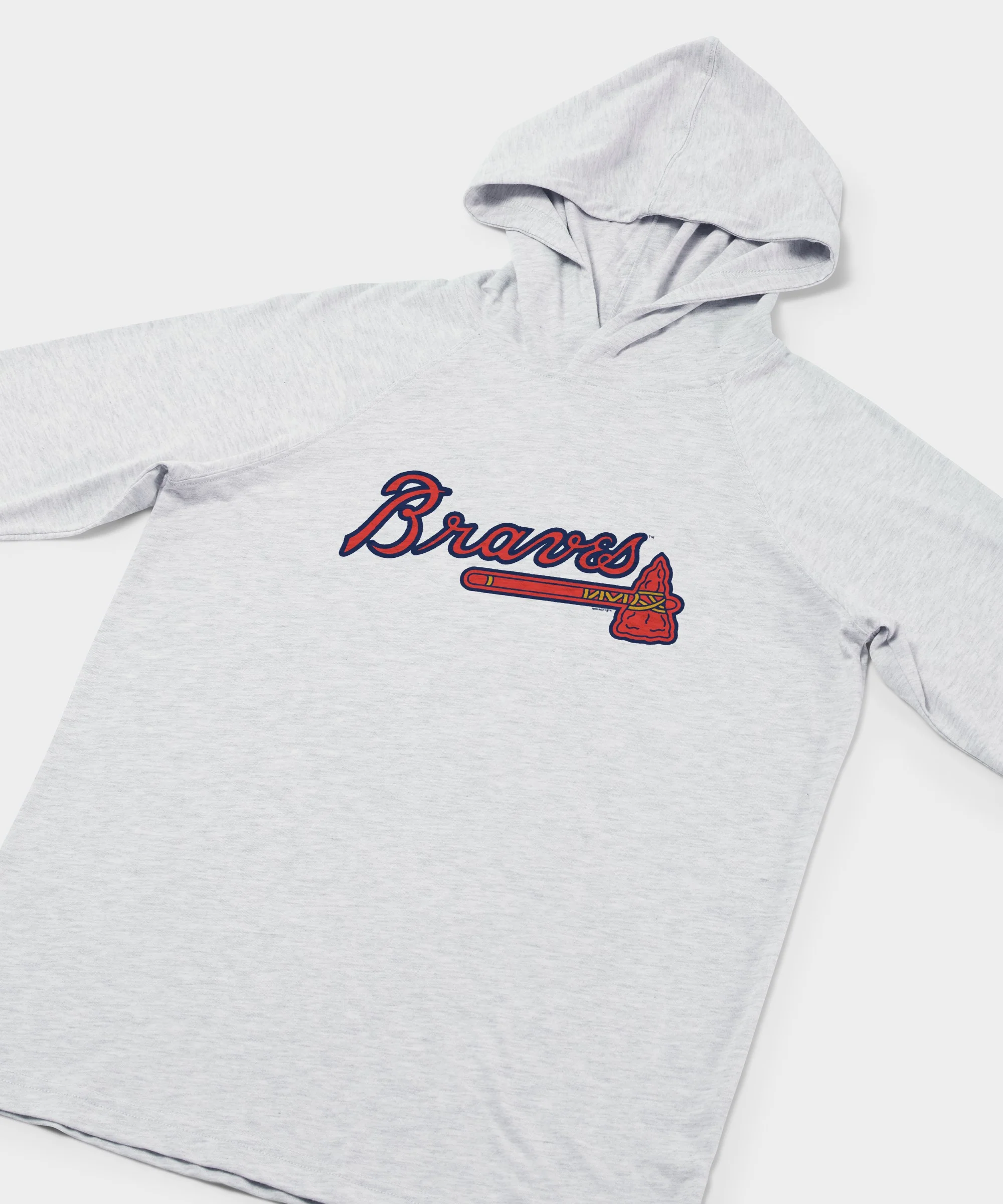 Atlanta Braves Jersey Logo '18 Lightweight Hoodie - Image 2