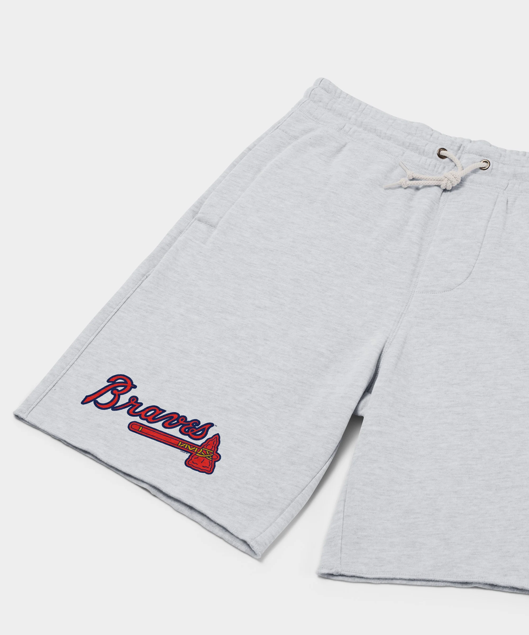 Atlanta Braves Jersey Logo '18 Sweat Shorts - Image 2