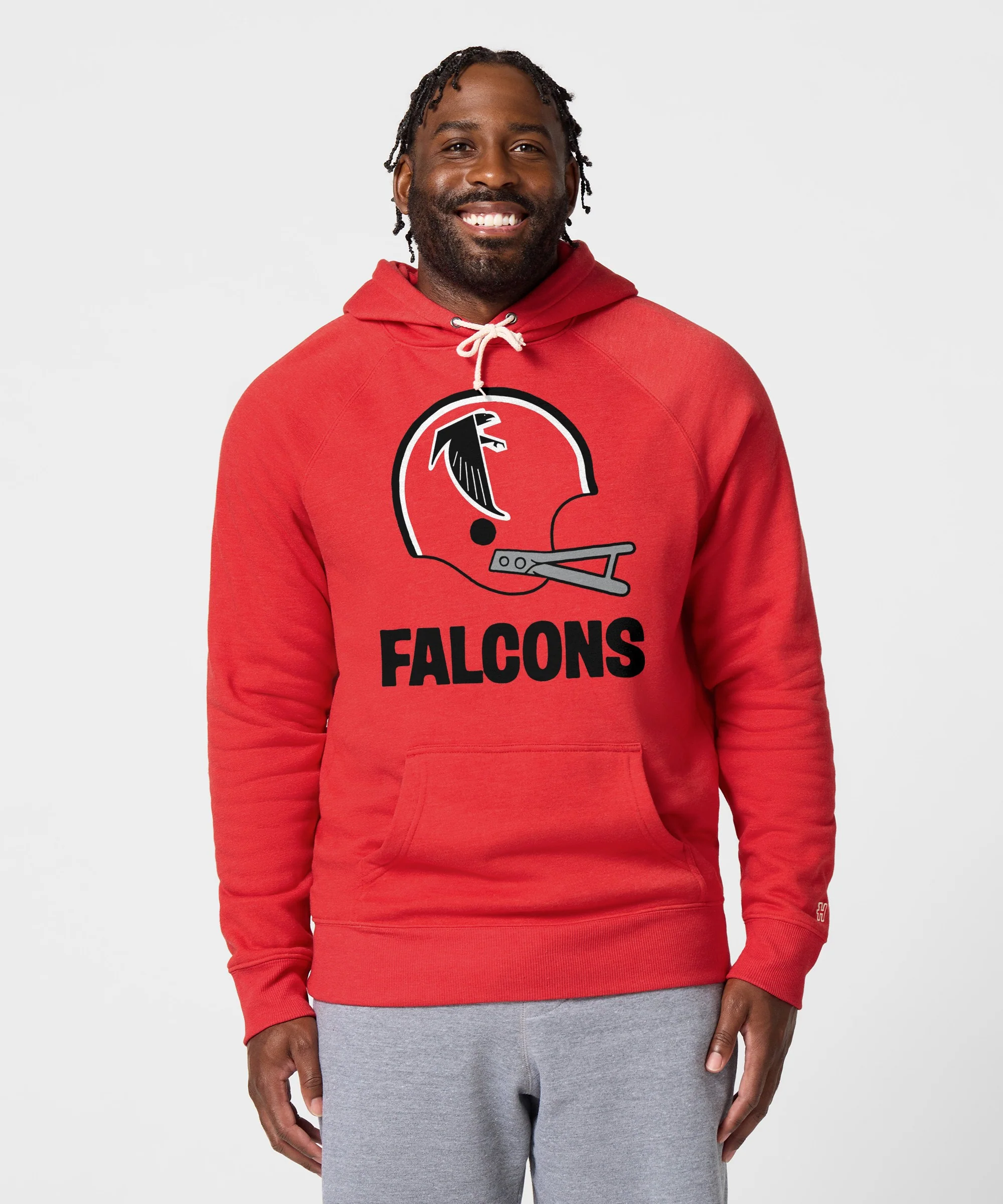 Atlanta Falcons Big Helmet Hoodie - Image 3
