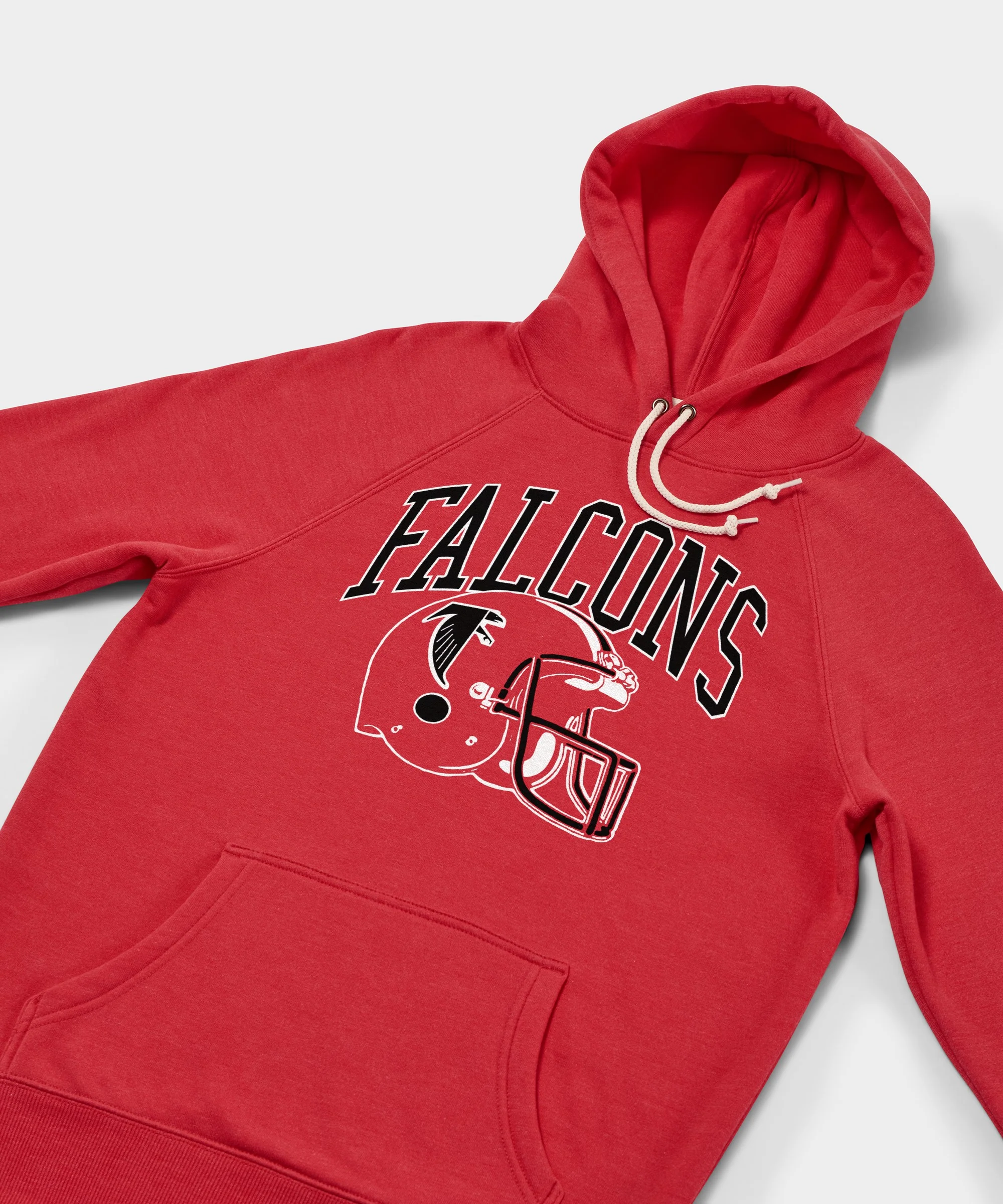 Atlanta Falcons Helmet Retro Hoodie - Image 2