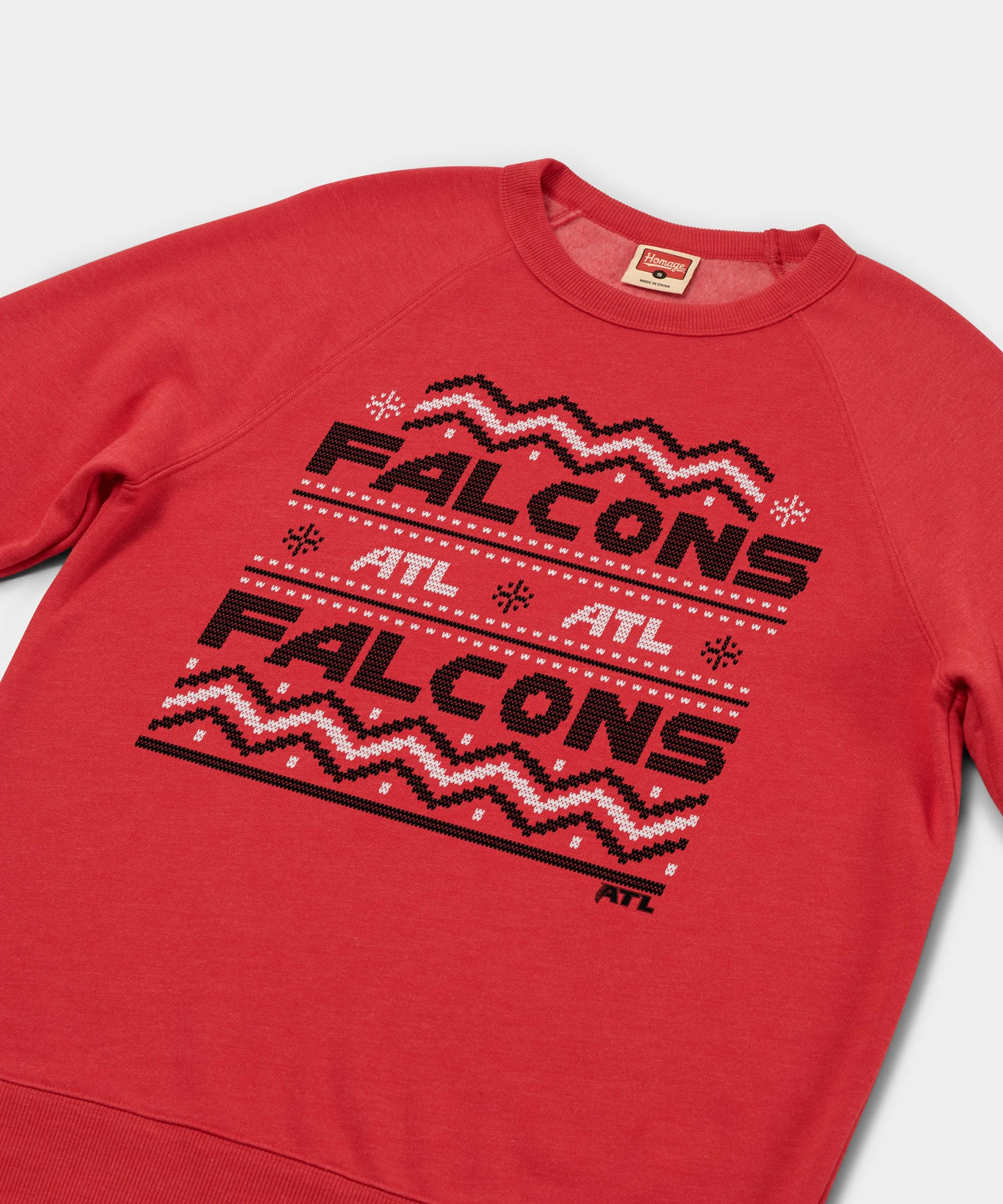 Atlanta Falcons Holiday Crewneck - Image 2