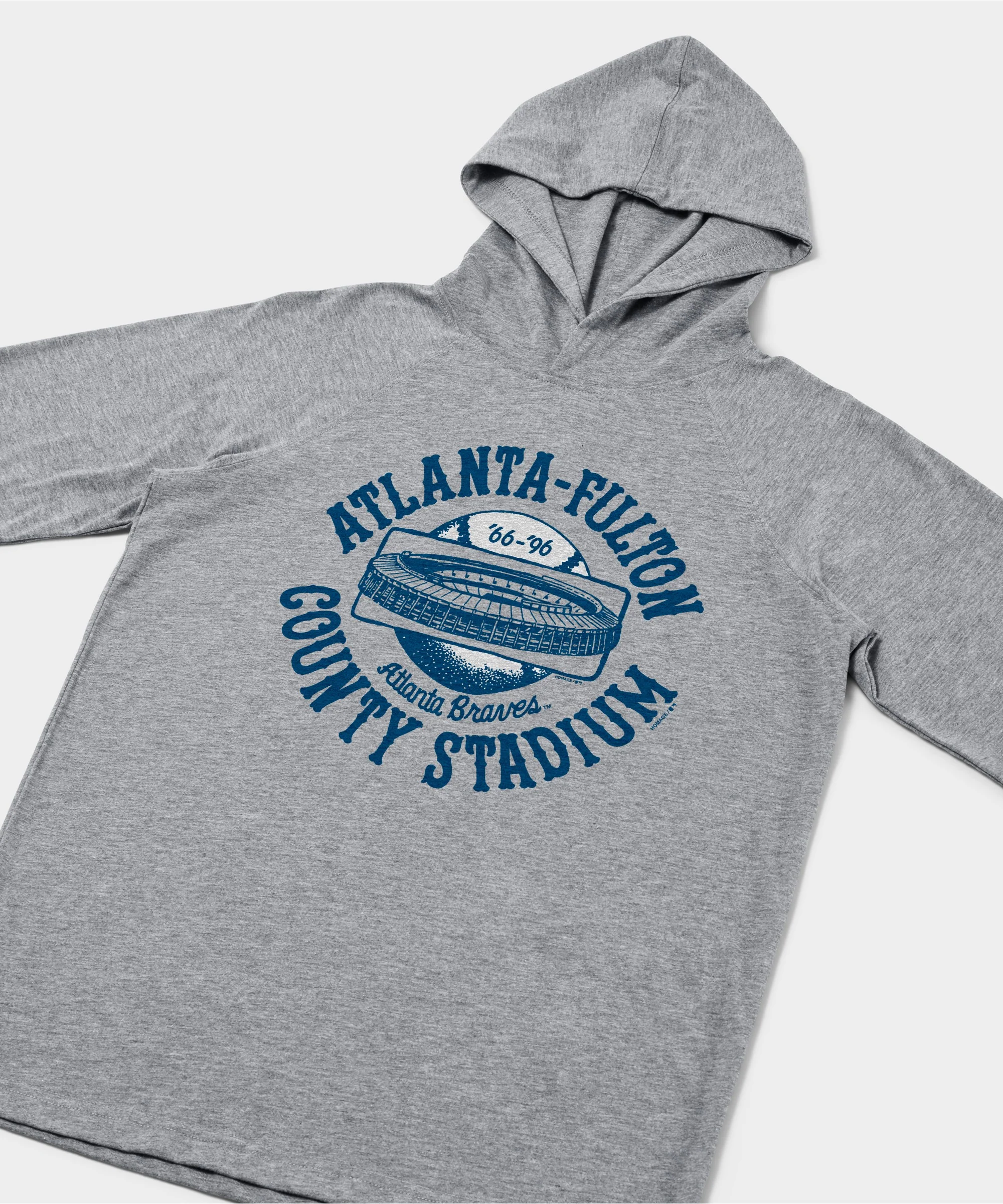 Atlanta-Fulton County Stadium Lightweight Hoodie - Image 2