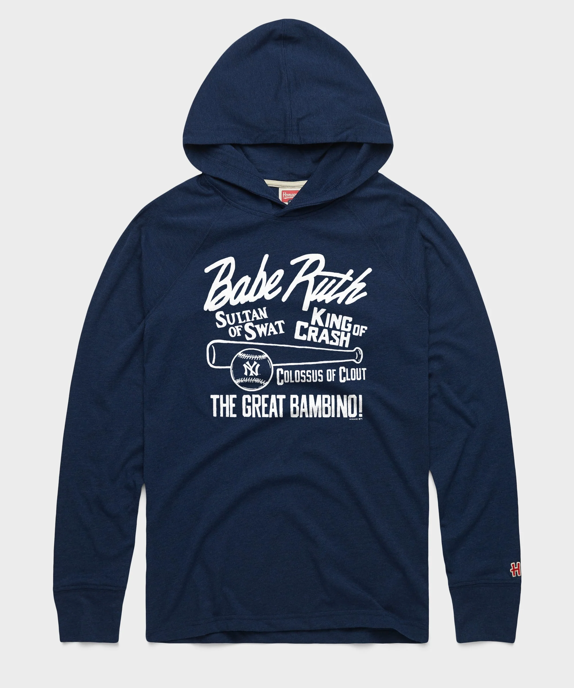 Babe Ruth Nicknames Lightweight Hoodie