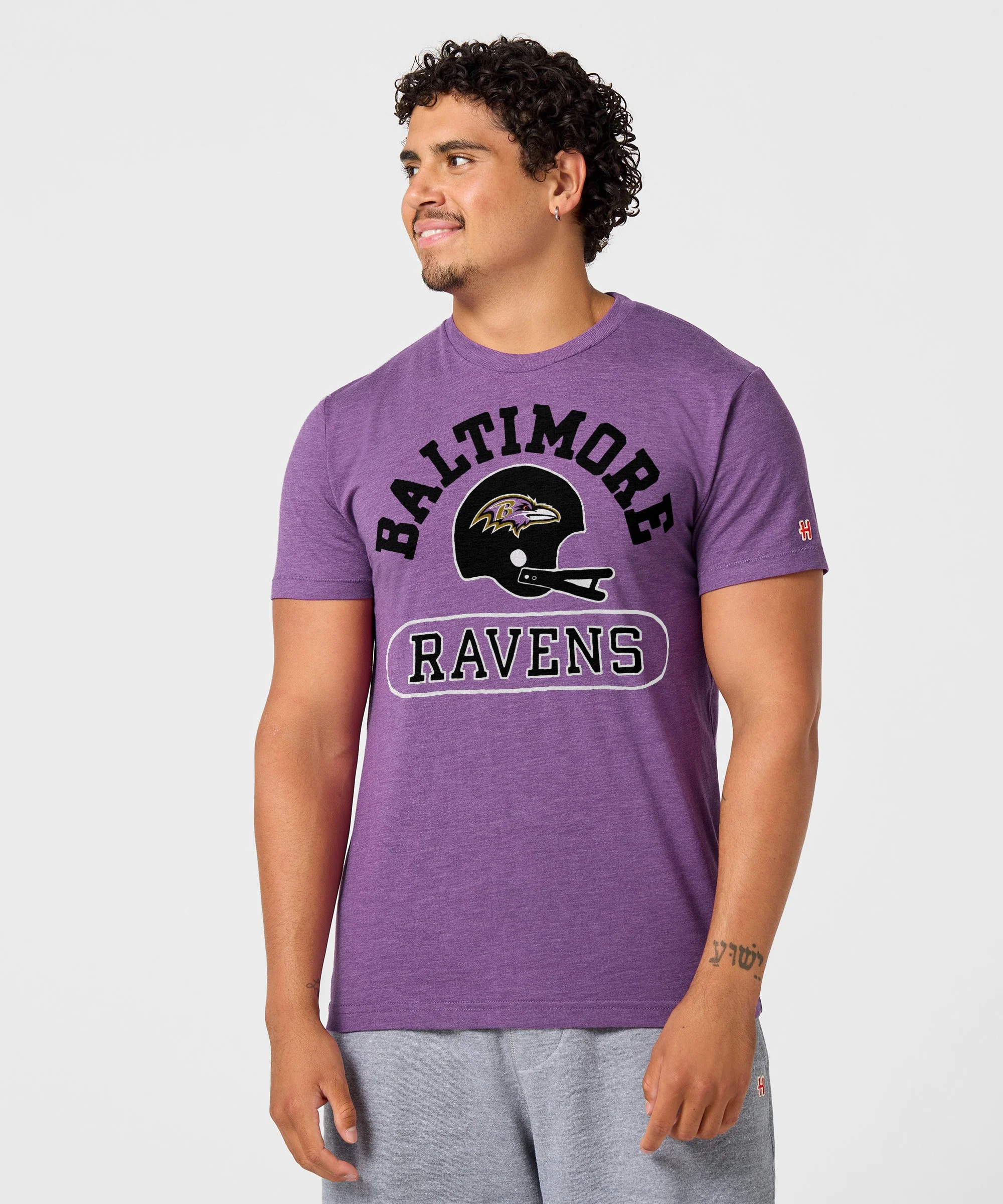Baltimore Ravens Throwback Helmet - Image 3