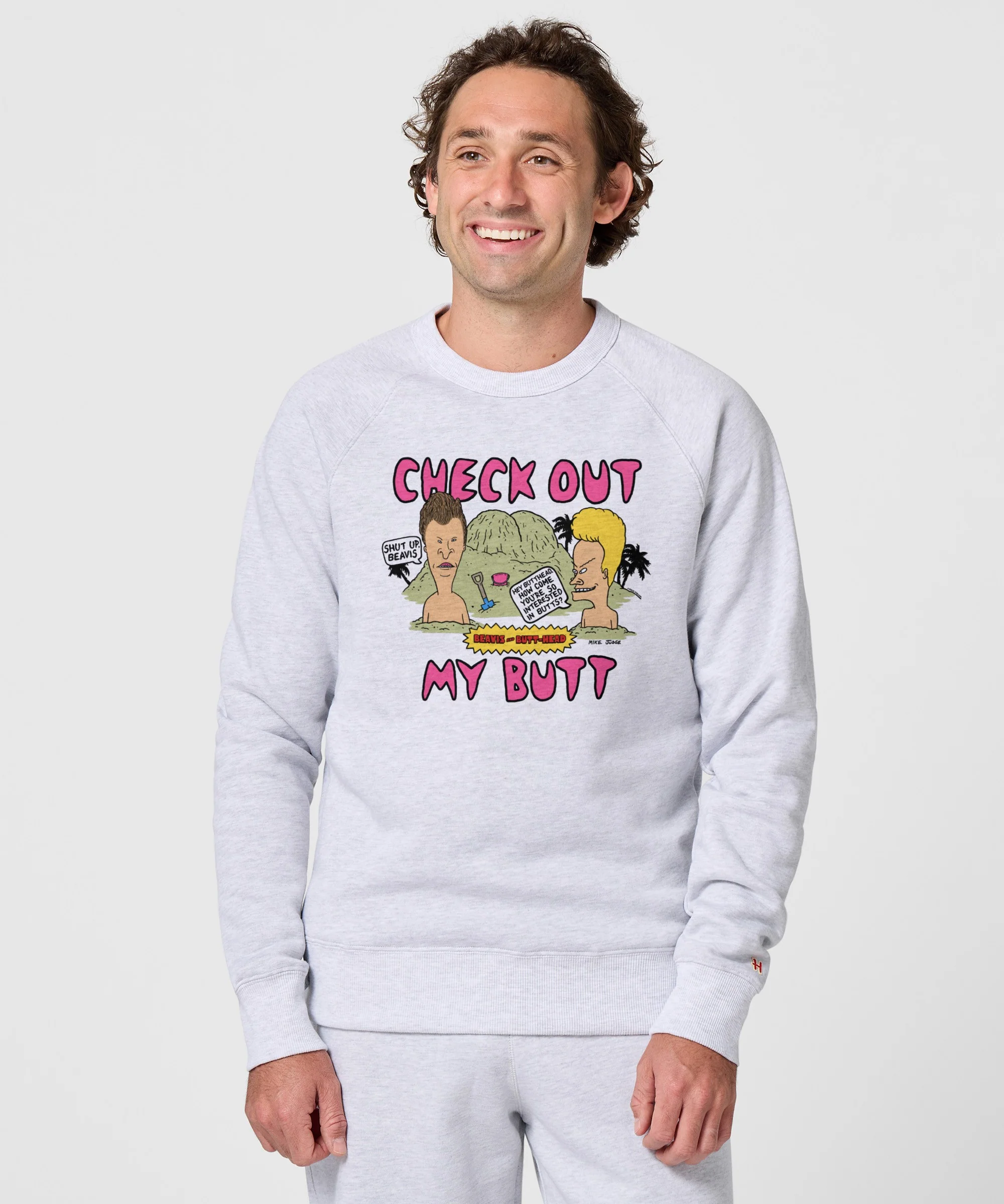 Beavis And Butt-Head Check Out My Butt Crewneck - Image 3