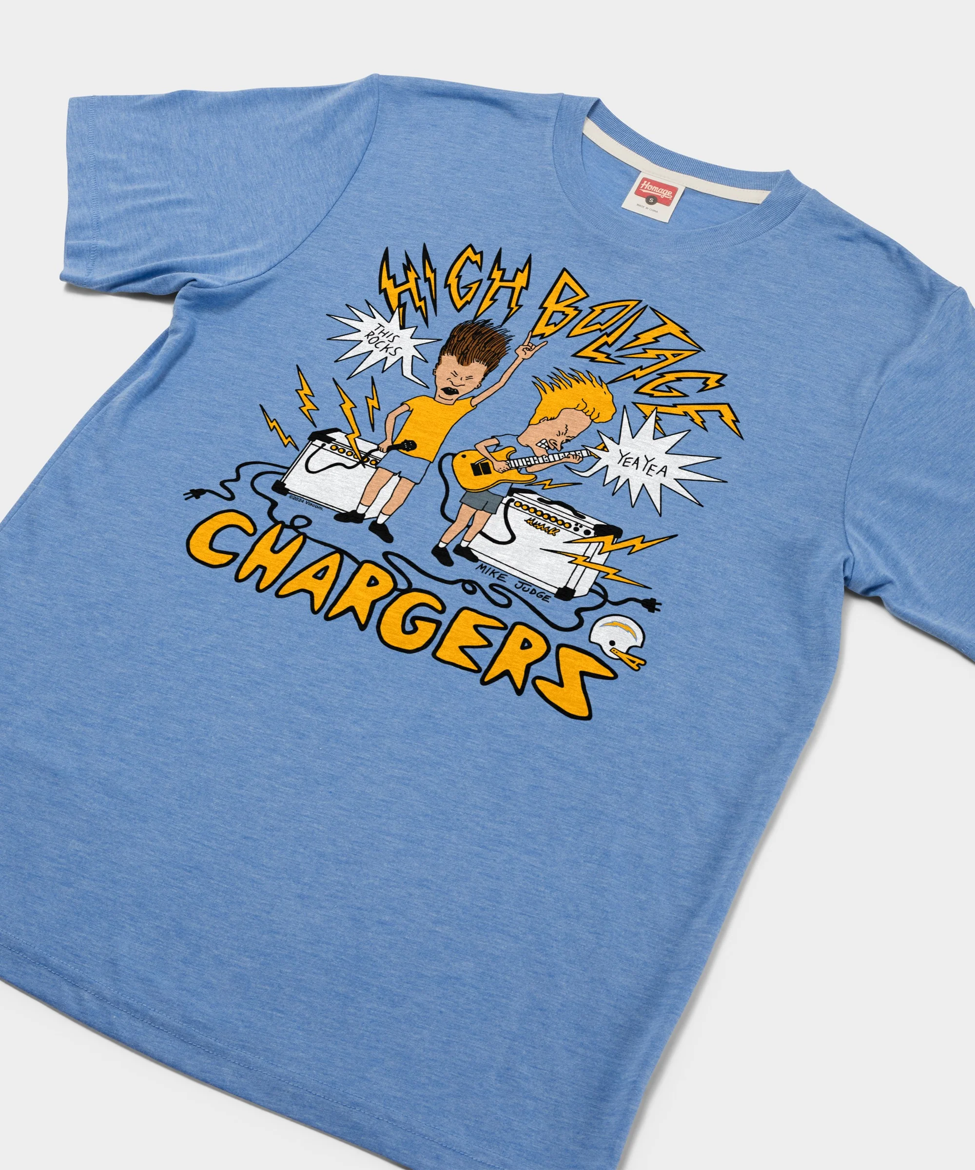 Beavis And Butt-Head X Los Angeles Chargers High Boltage - Image 2