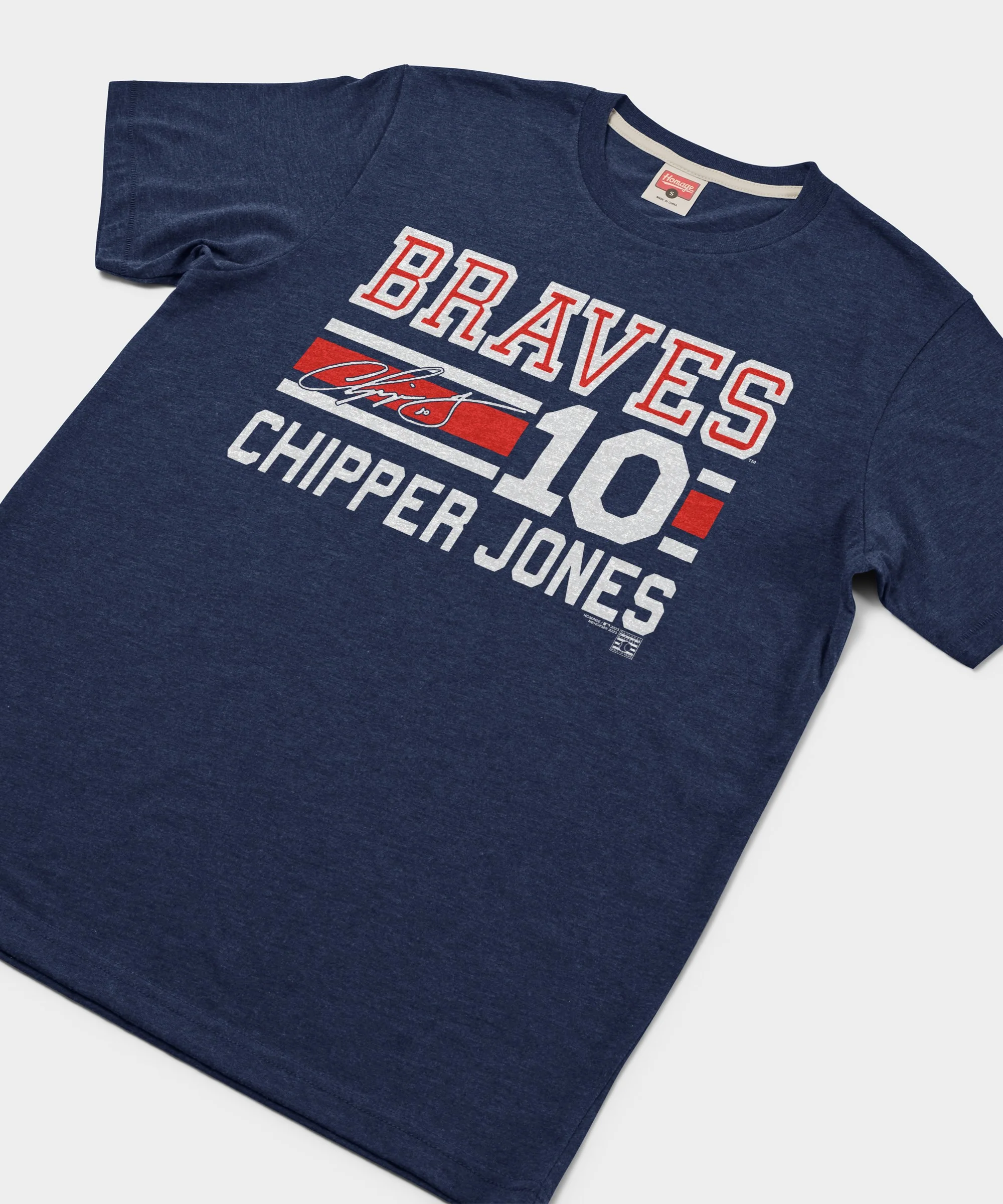 Braves Chipper Jones Signature Jersey - Image 2