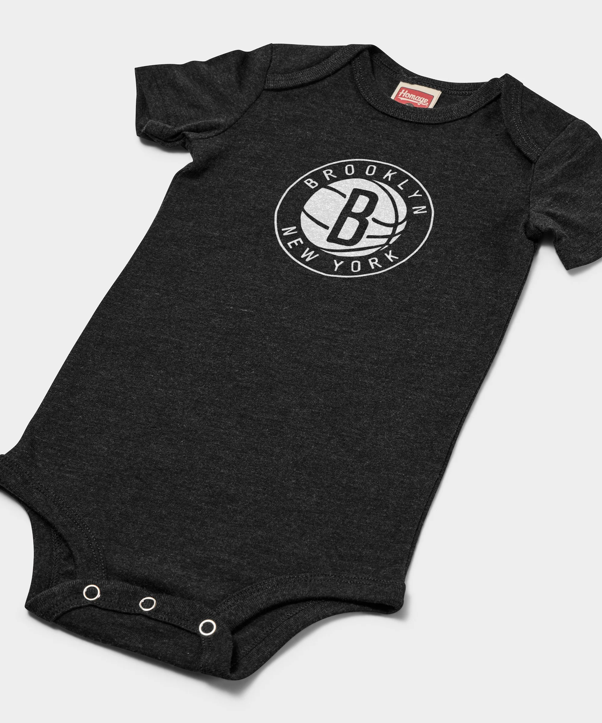 Brooklyn Nets Logo Baby One Piece - Image 2