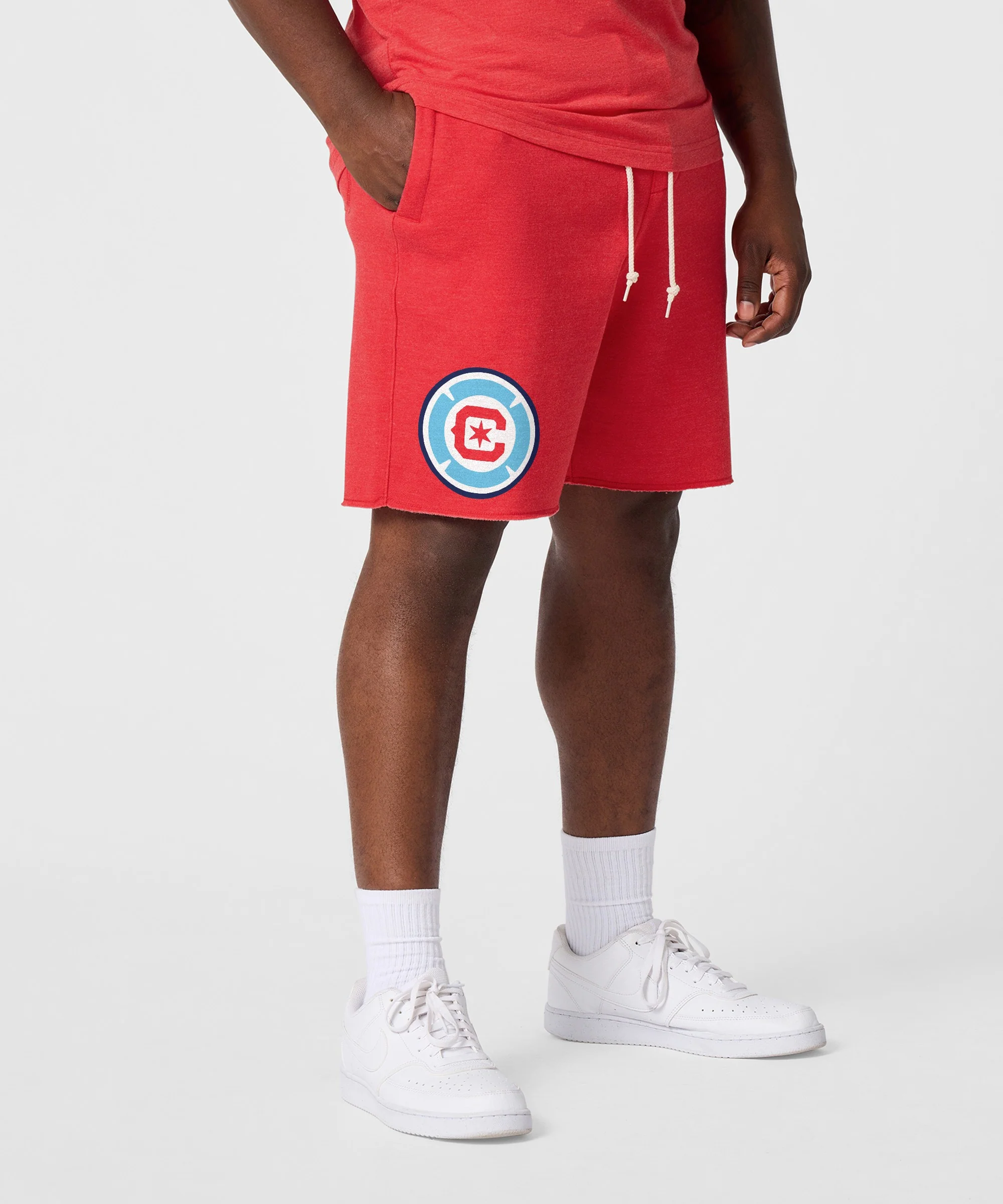 Chicago Fire FC '22 Sweat Shorts - Image 3
