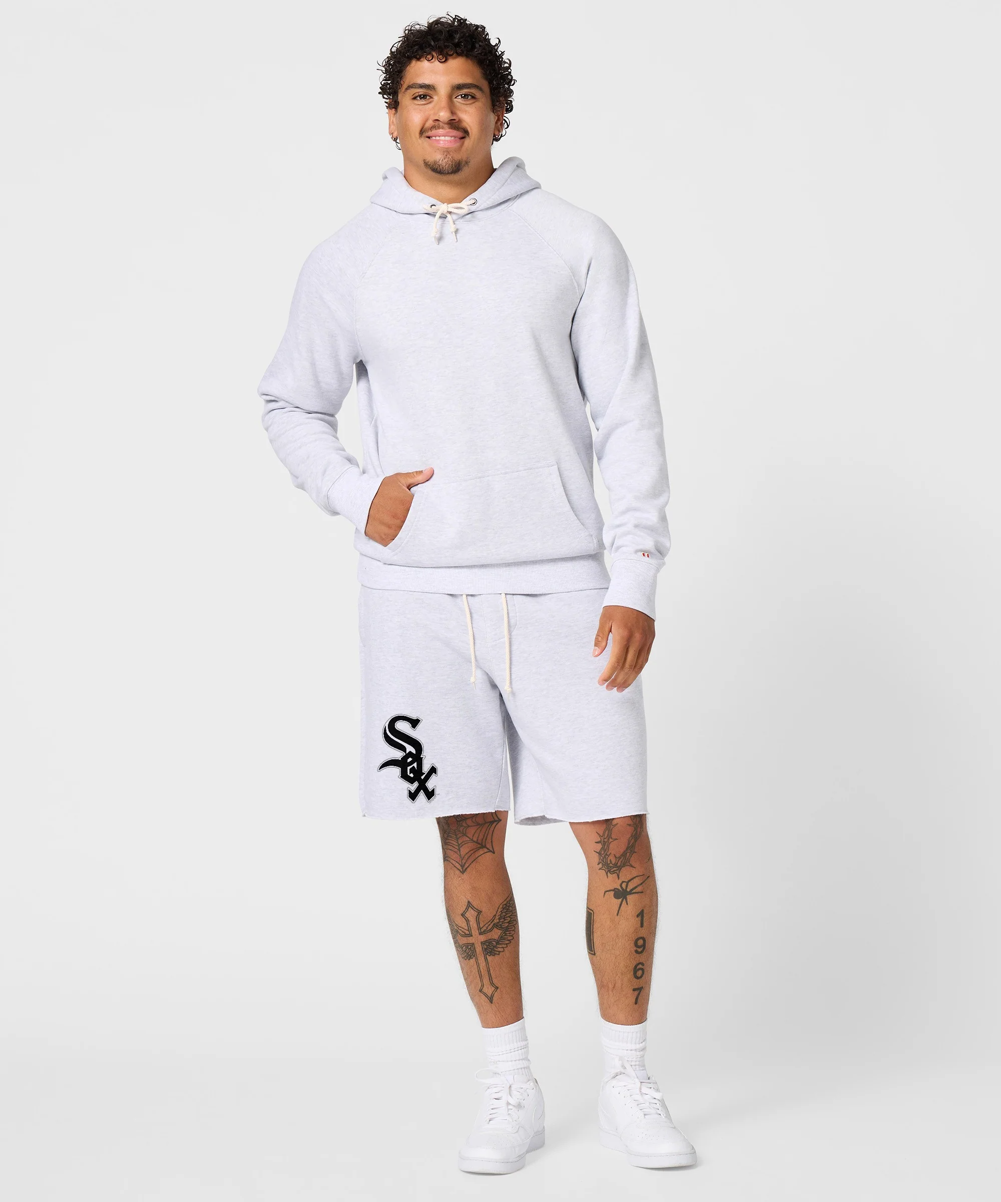 Chicago White Sox Jersey Logo '91 Sweat Shorts - Image 5