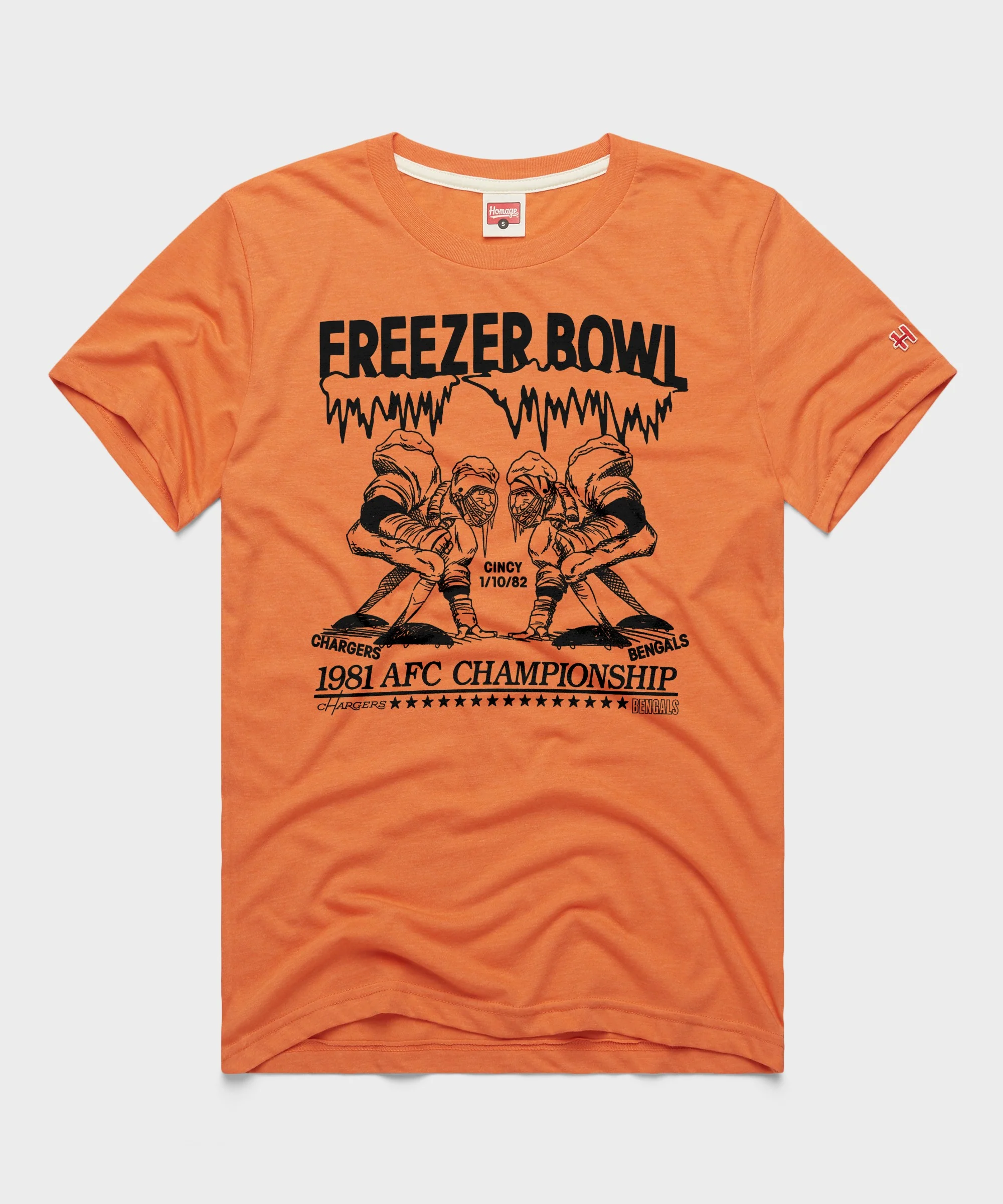 Cincinnati Bengals 1981 Freezer Bowl