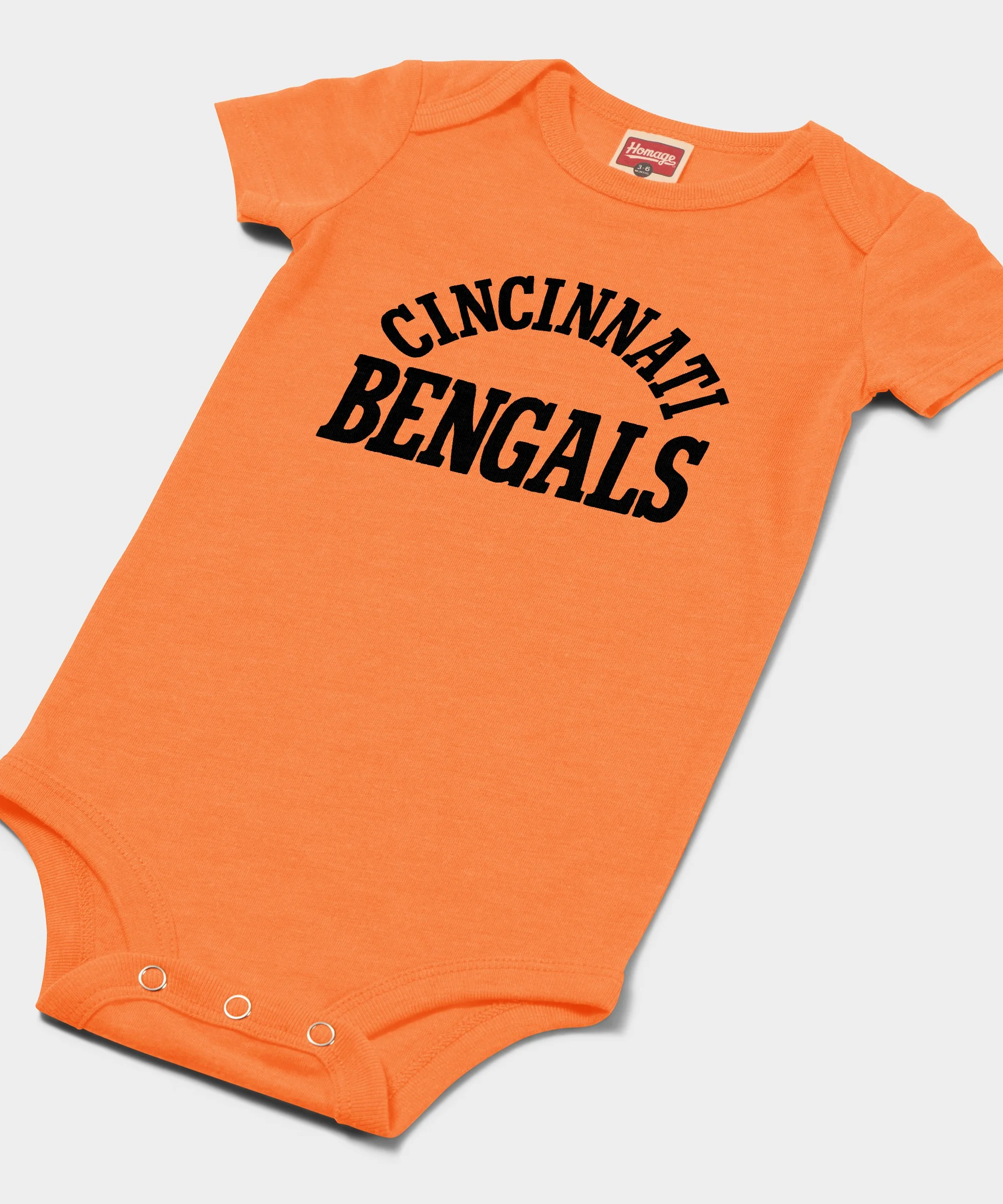 Cincinnati Bengals Classic Baby One Piece - Image 2