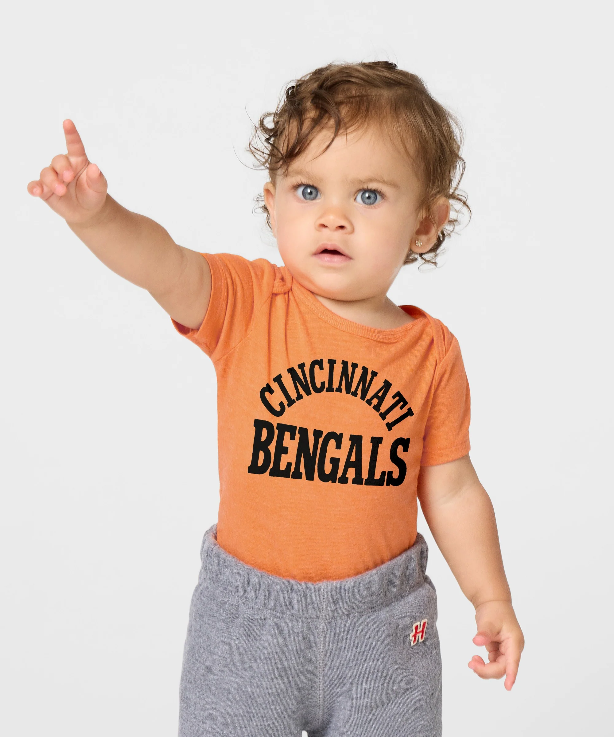 Cincinnati Bengals Classic Baby One Piece - Image 3