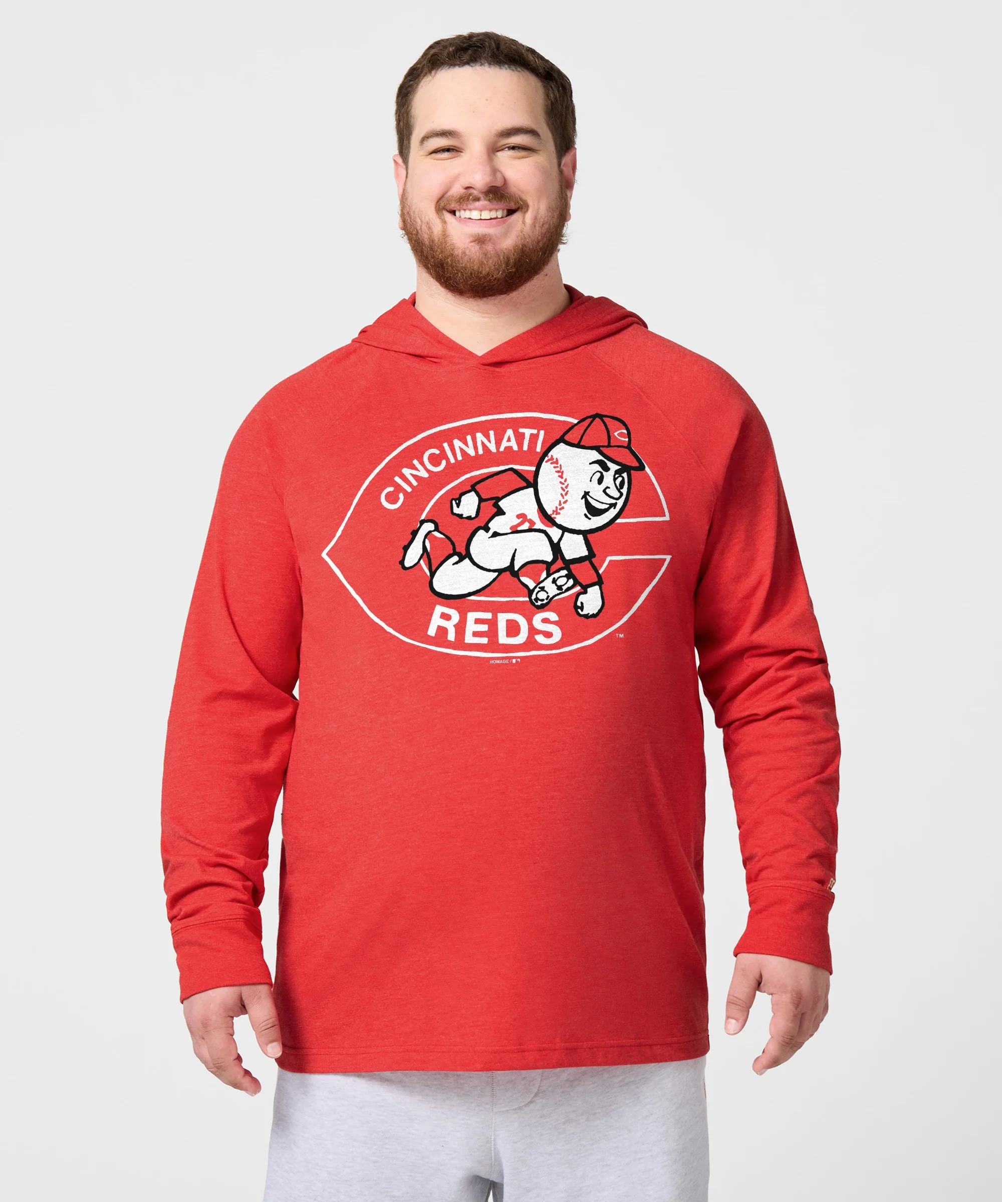 Cincinnati Reds '68 Lightweight Hoodie - Image 3