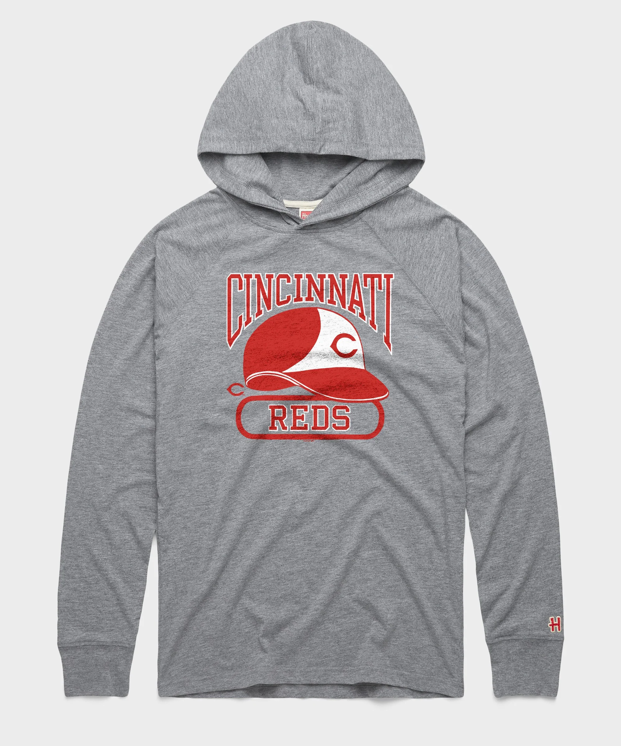 Cincinnati Reds Helmet Lightweight Hoodie