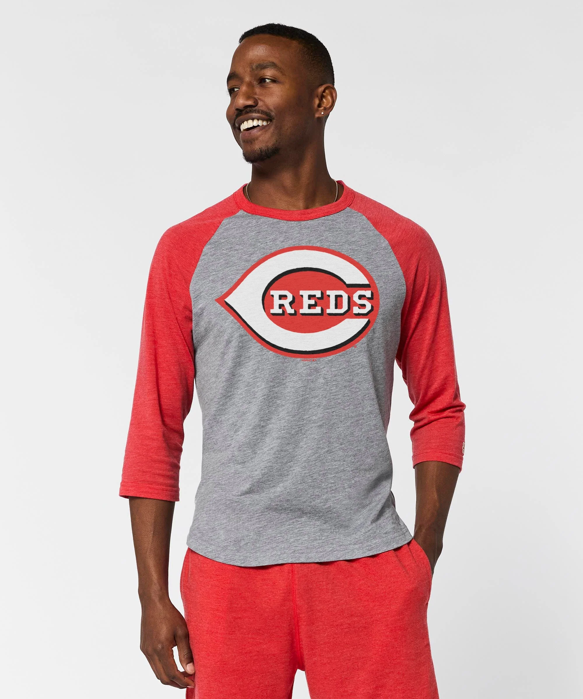 Cincinnati Reds Jersey Logo '13 Raglan - Image 3