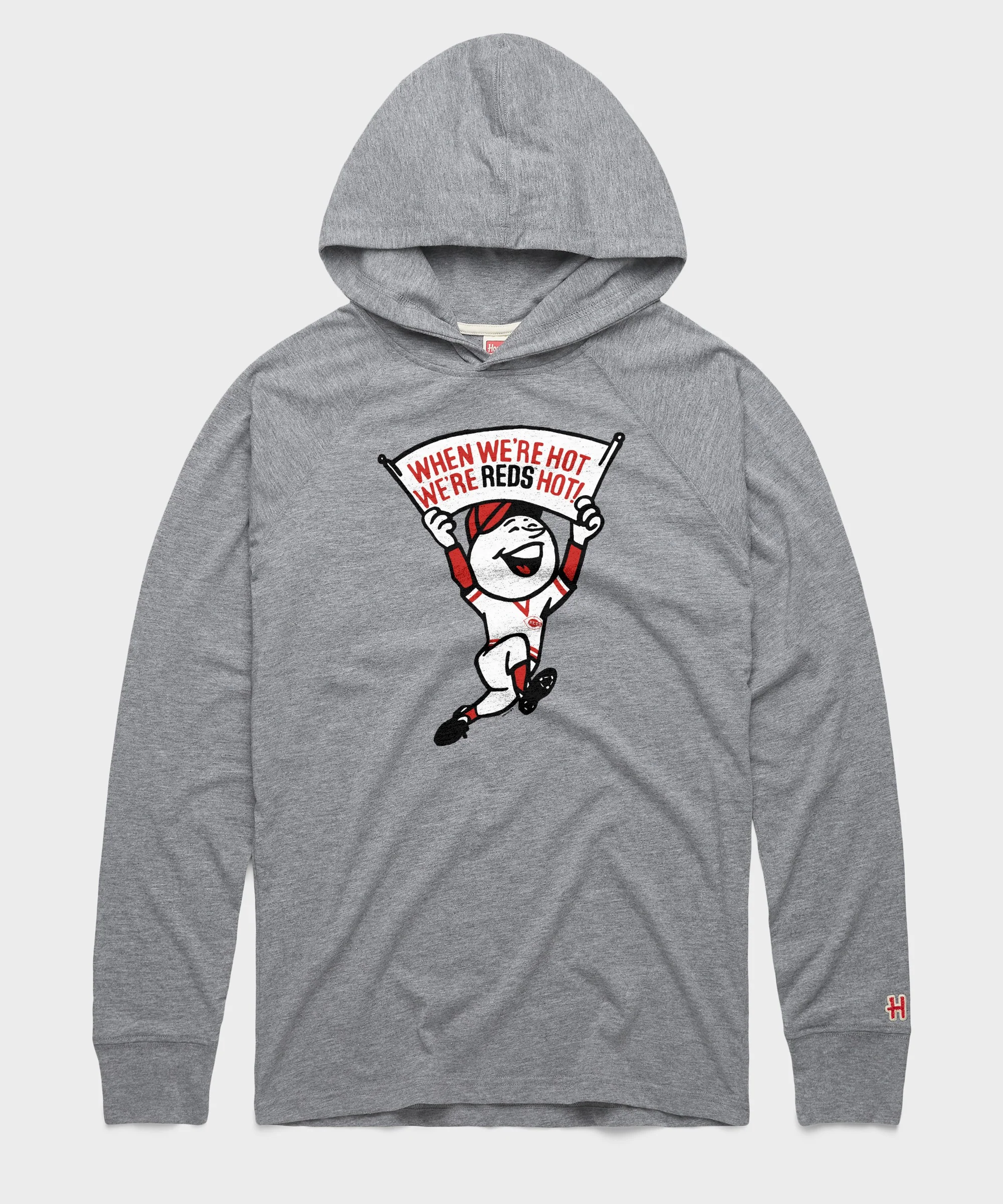 Cincinnati We're Reds Hot Lightweight Hoodie