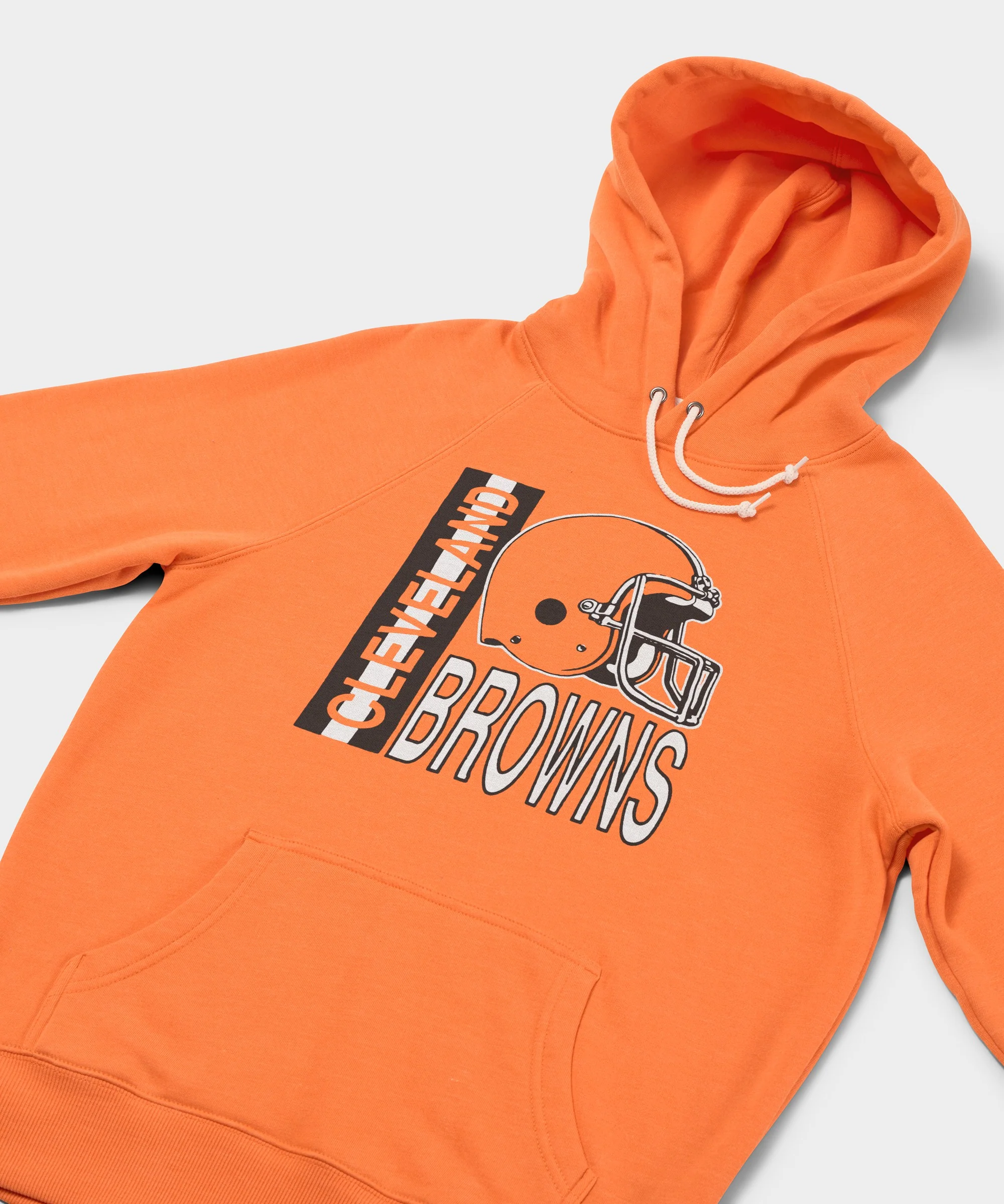 Cleveland Browns Helmet Stripe Hoodie - Image 2