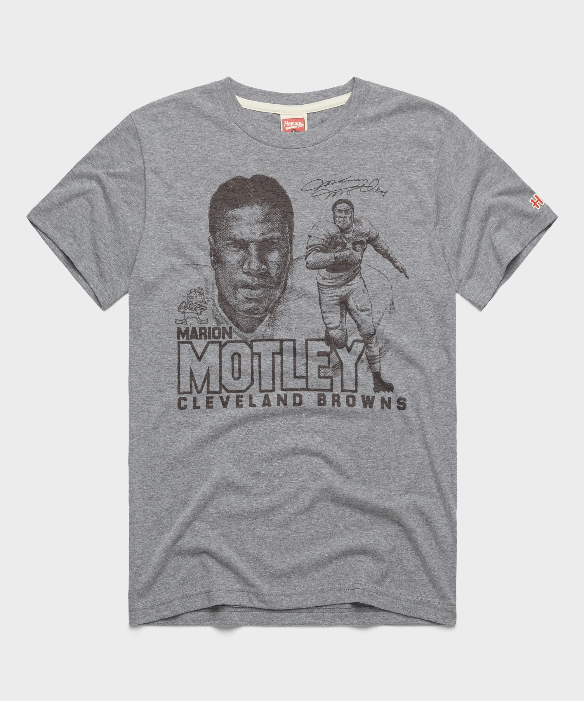 Cleveland Browns Marion Motley Signature
