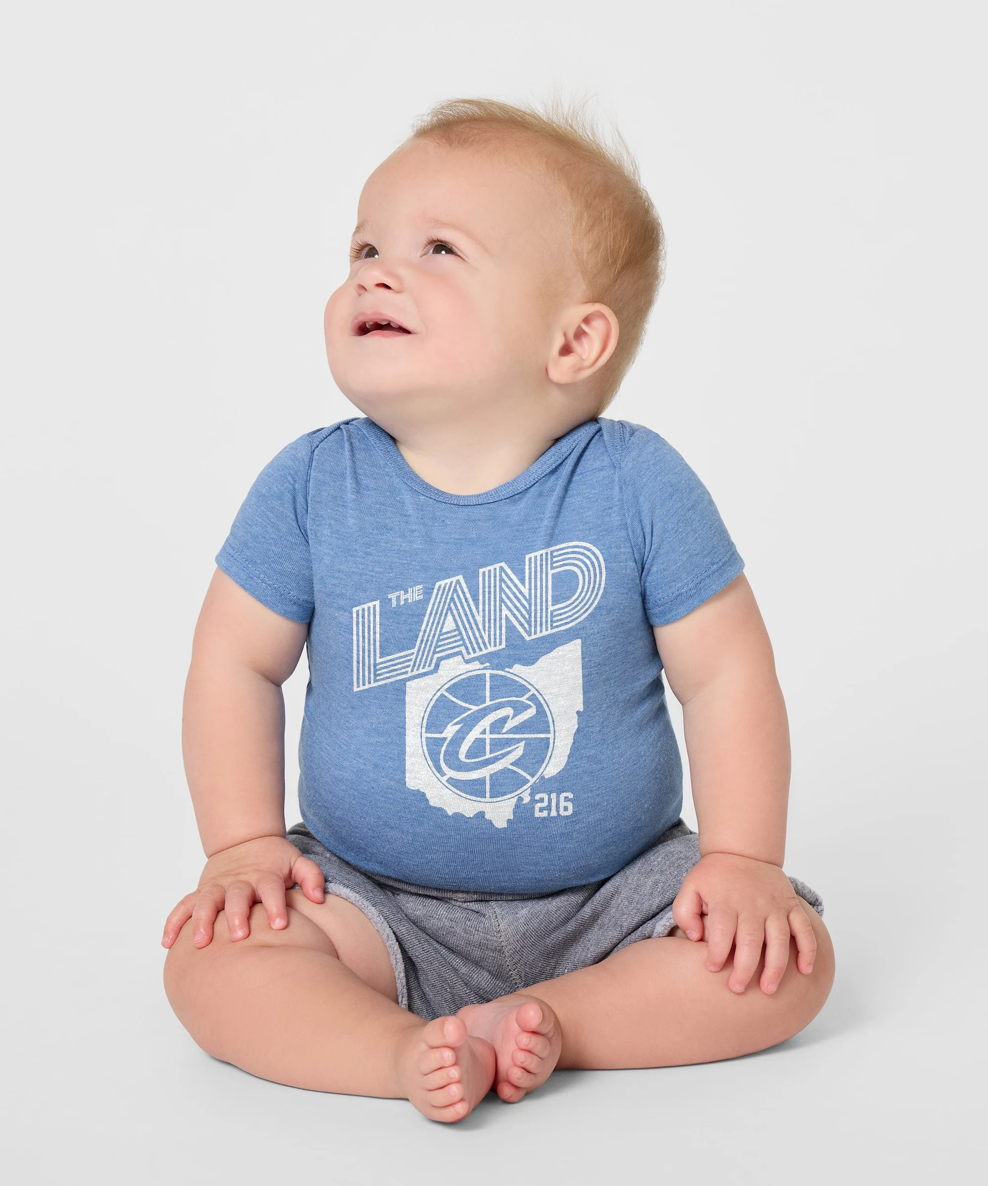 Cleveland Cavaliers Ohio City Edition 2024 Baby One Piece - Image 3