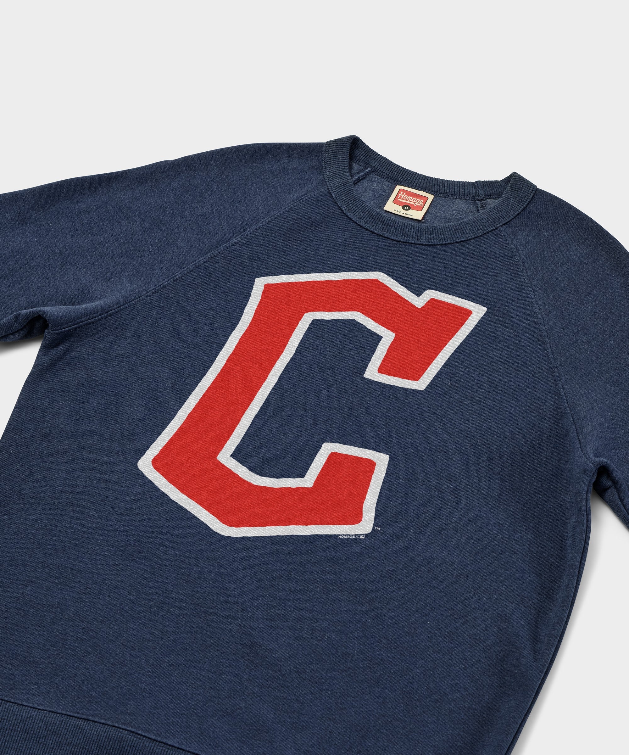 Cleveland Guardians Cap Logo '22 Crewneck - Image 2