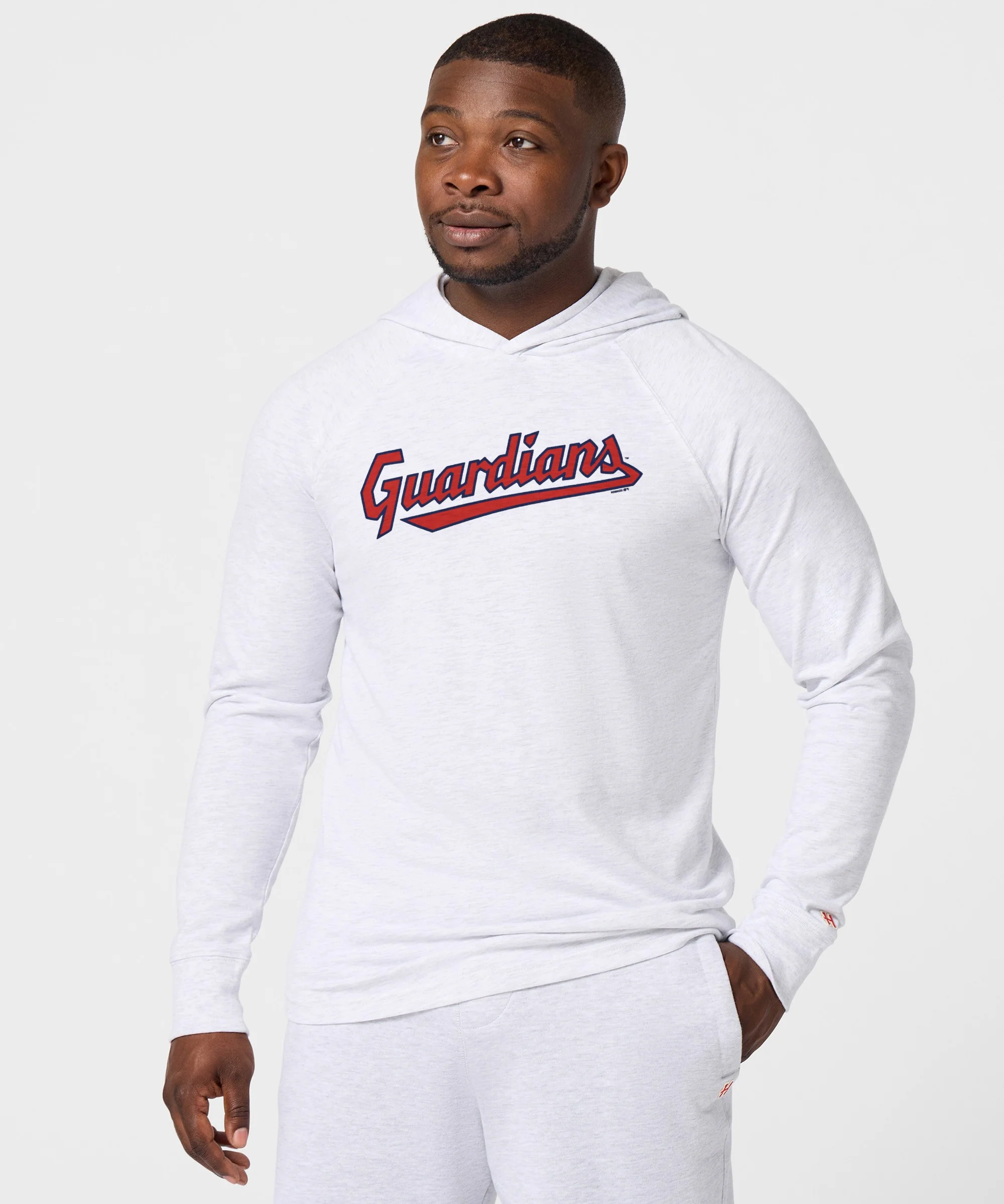 Cleveland Guardians Jersey Logo '22 Lightweight Hoodie - Image 3