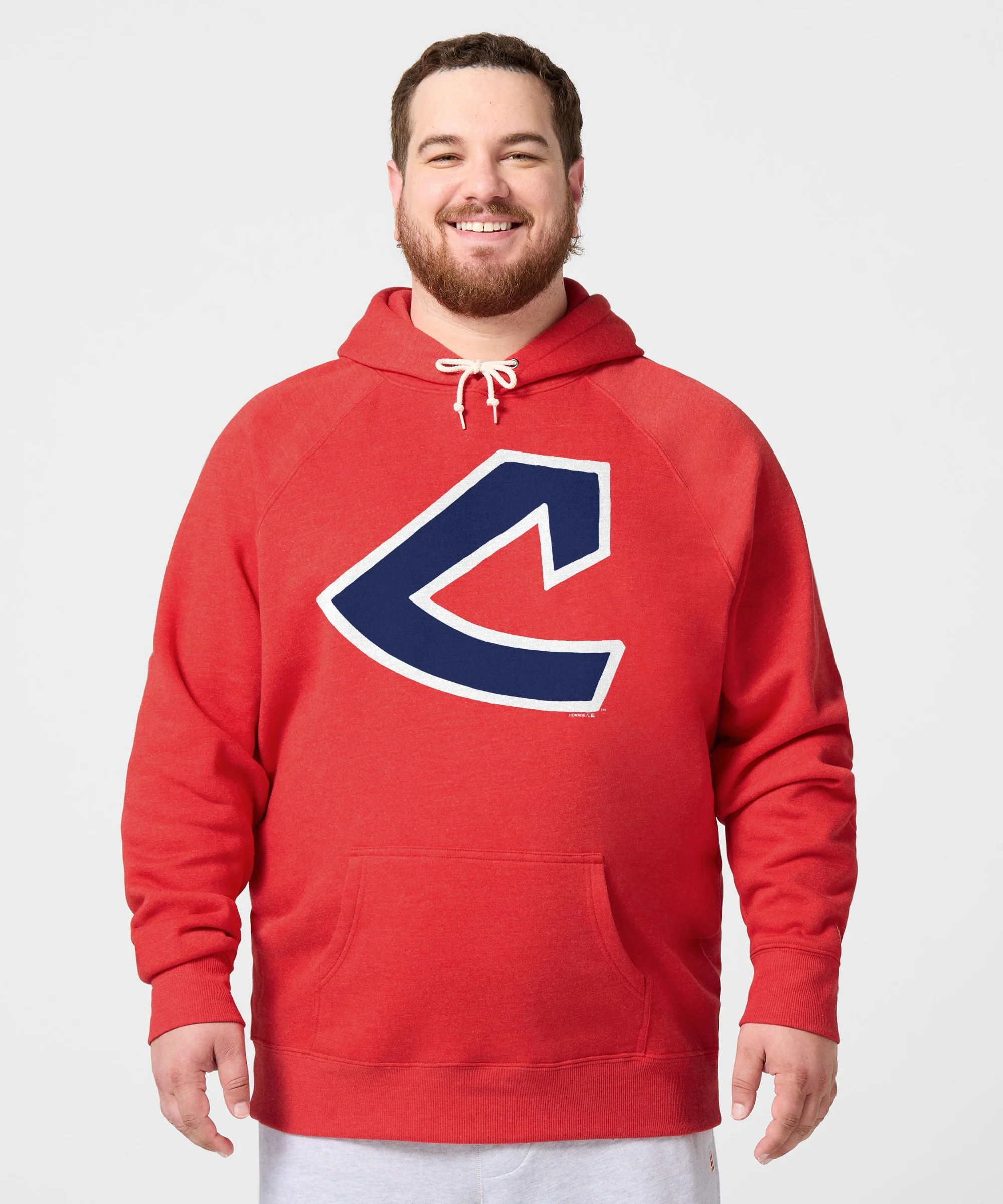 Cleveland Indians Cap Logo '73 Hoodie - Image 3