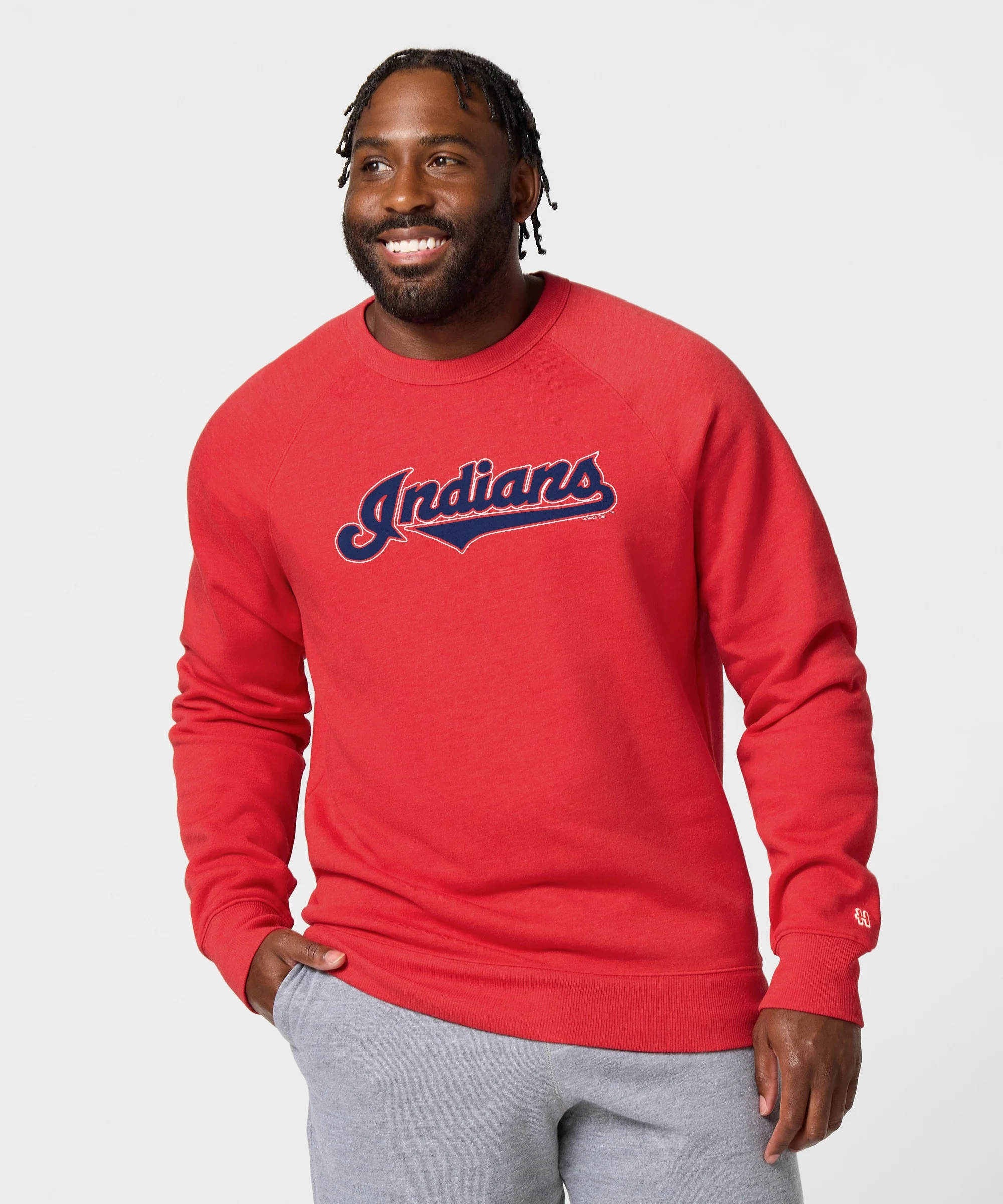Cleveland Indians Jersey Logo '94 Crewneck - Image 8
