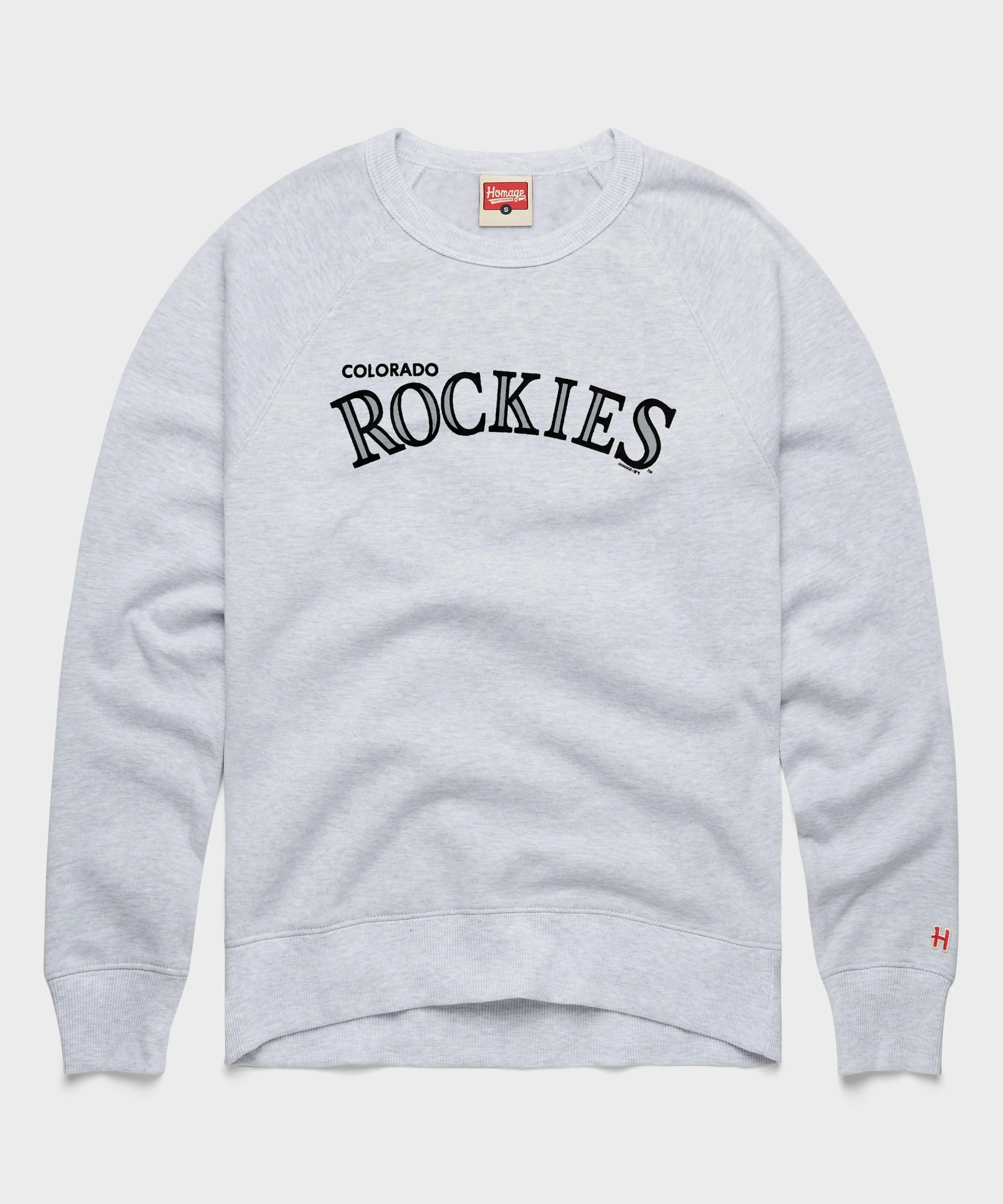 Colorado Rockies Jersey Logo '17 Crewneck