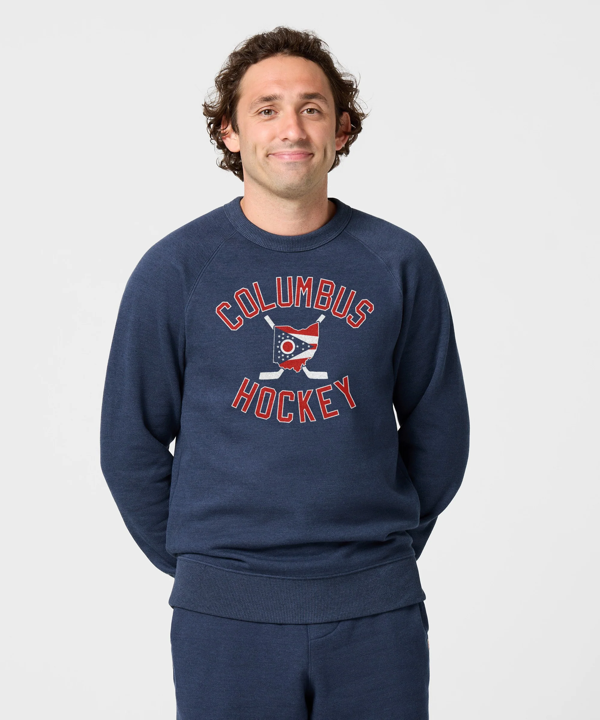 Columbus Ohio Hockey Crewneck - Image 3
