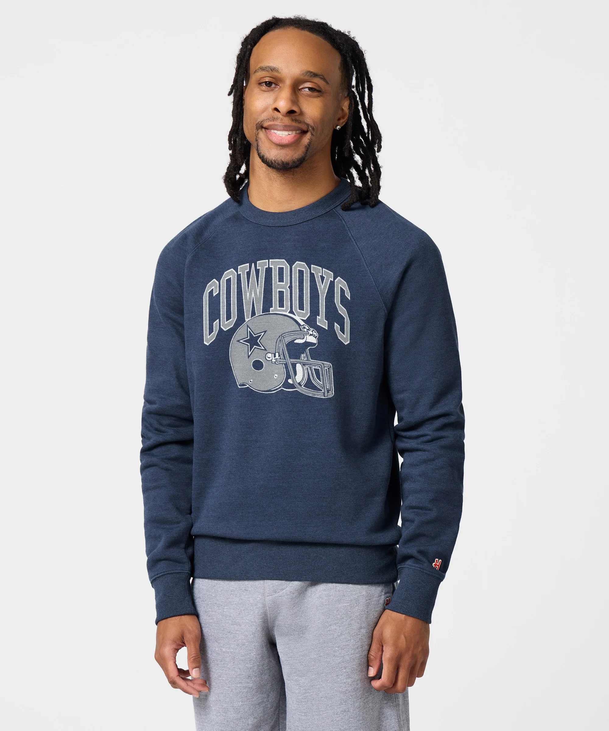 Dallas Cowboys Helmet Crewneck - Image 3