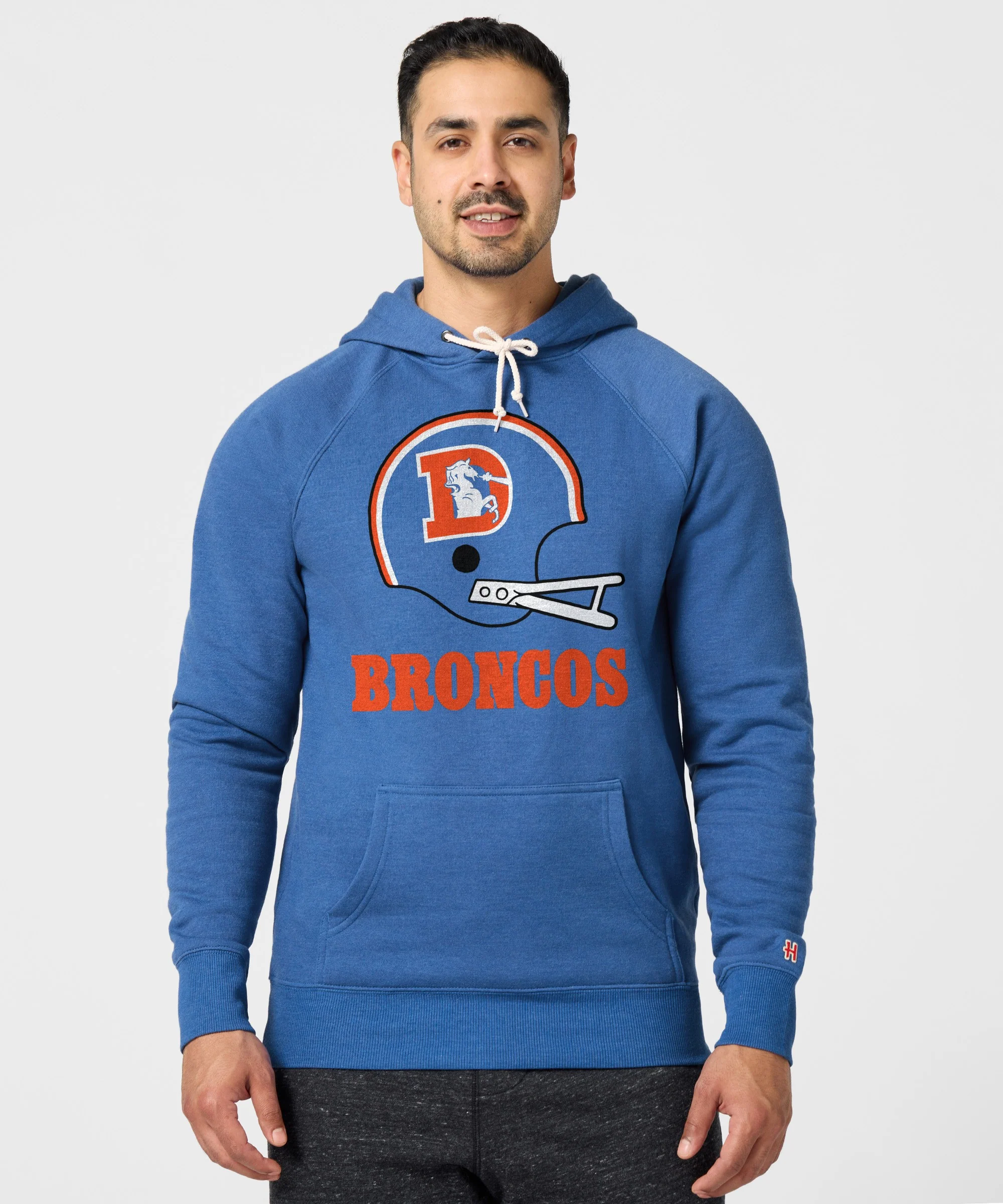 Denver Broncos Big Helmet Hoodie - Image 3