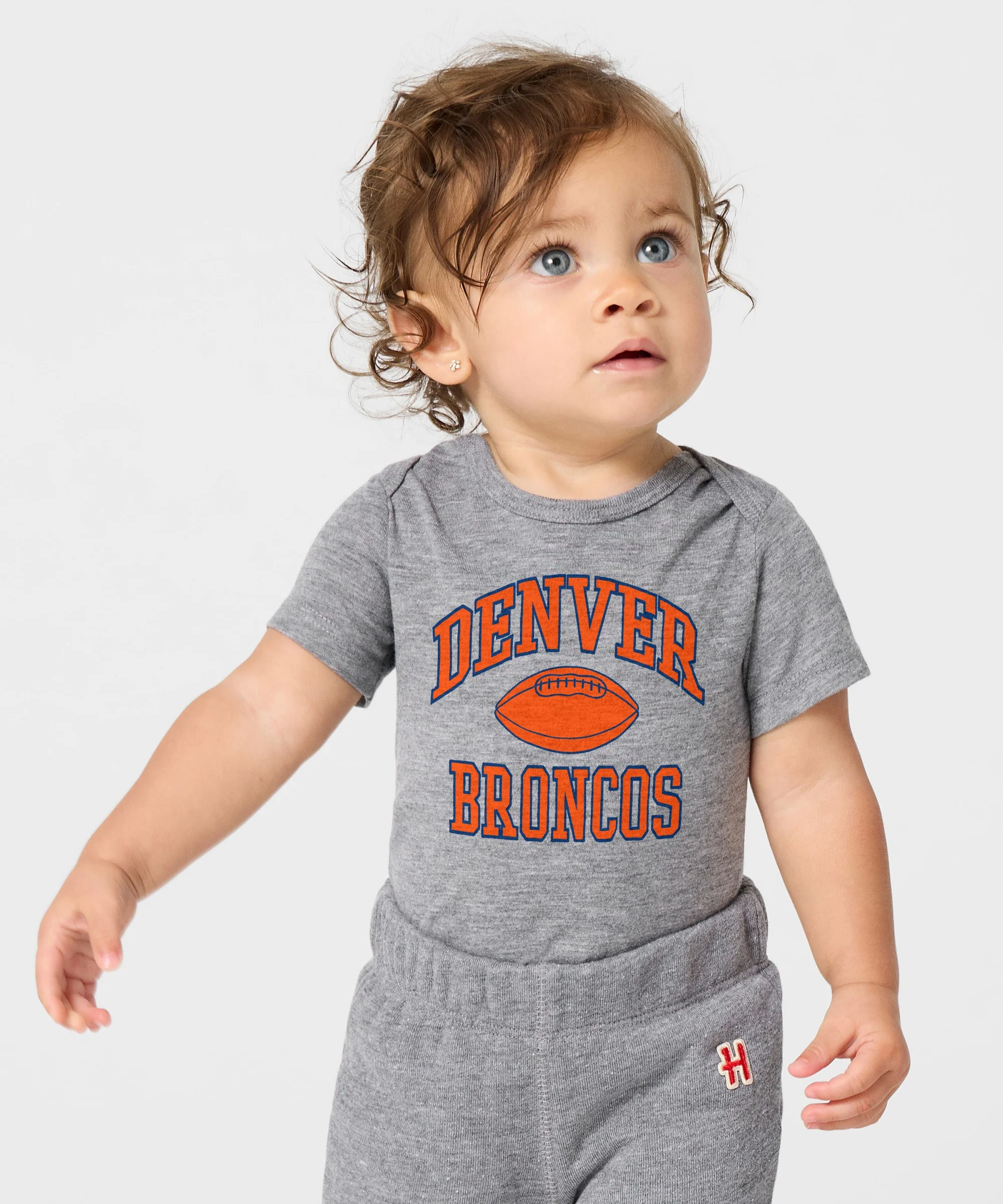Denver Broncos Gridiron Baby One Piece - Image 3