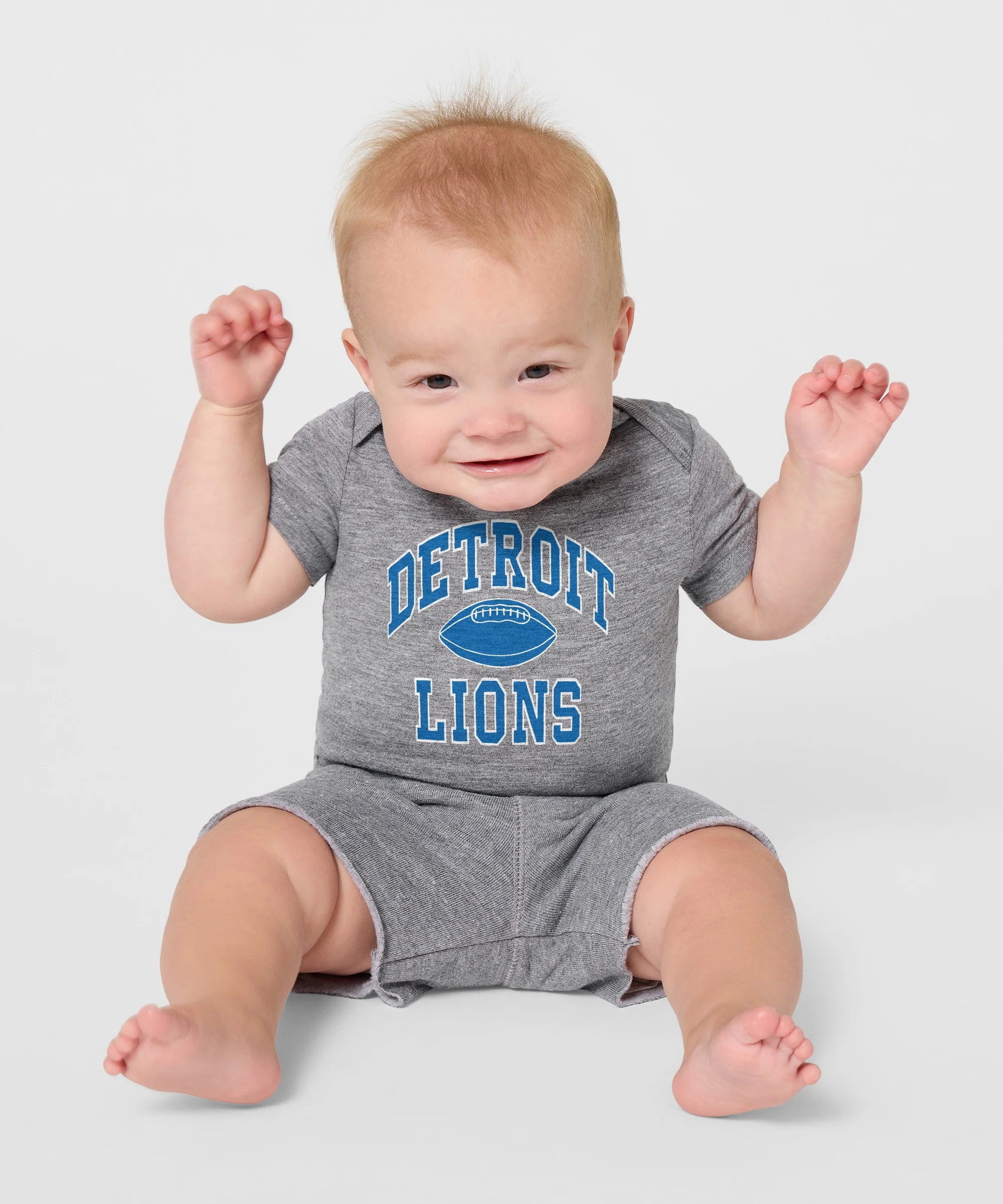 Detroit Lions Gridiron Baby One Piece - Image 3