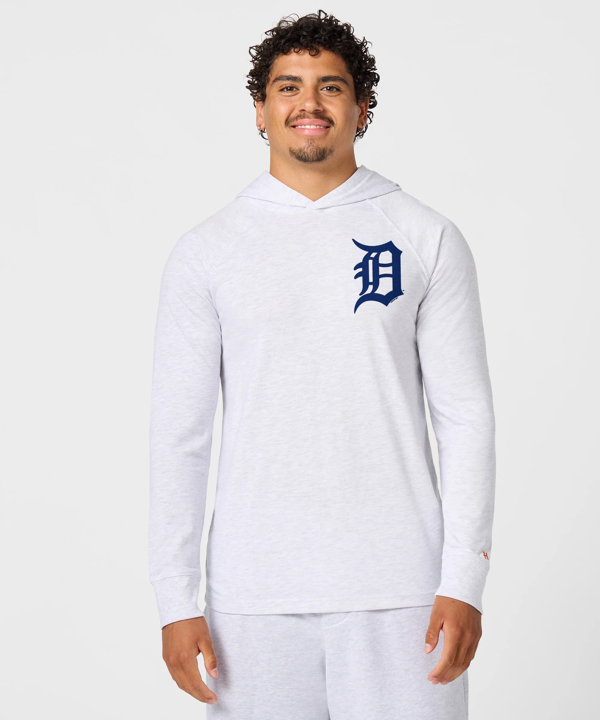 Detroit Tigers Jersey Logo '18 Lightweight Hoodie - Image 3