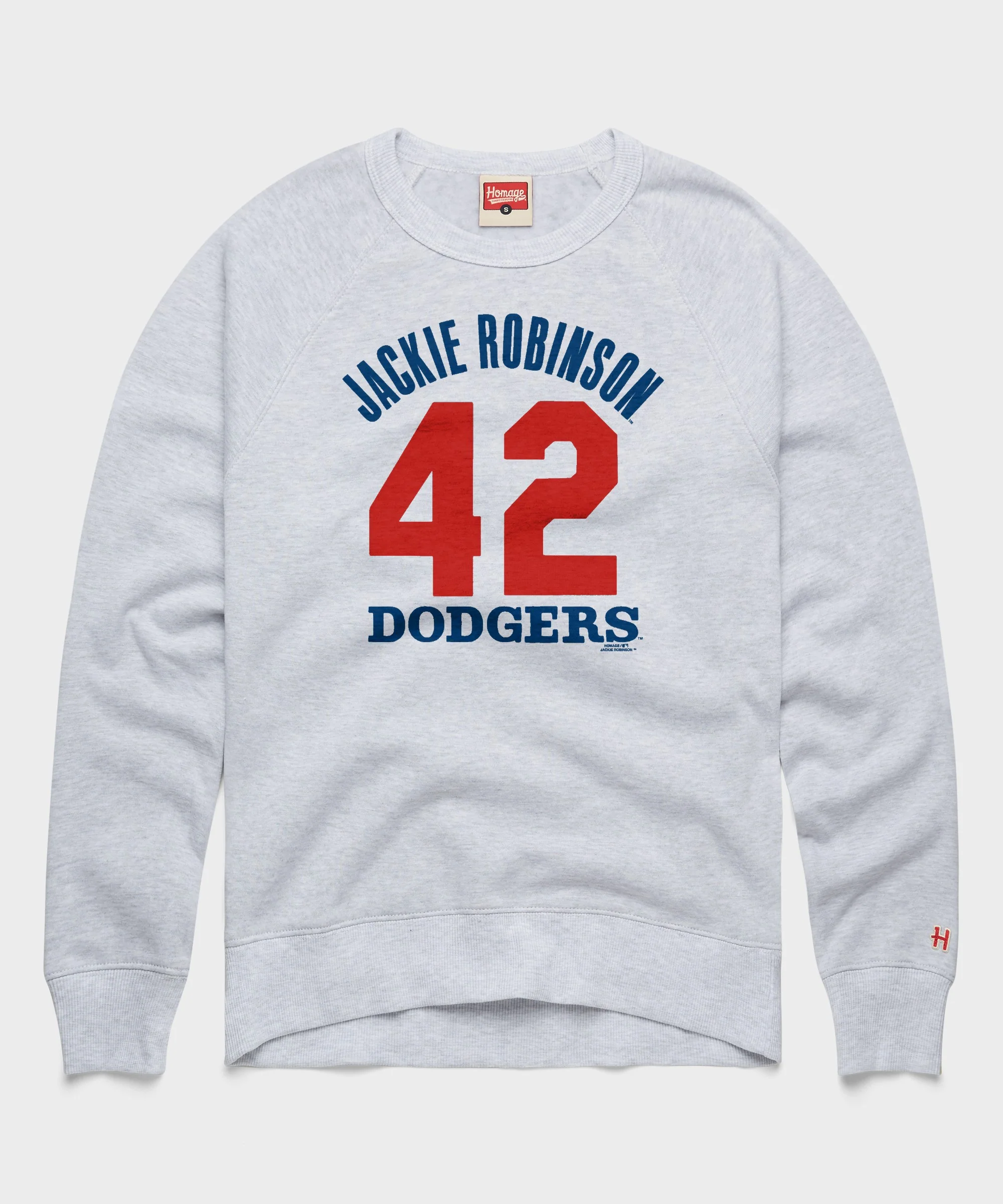 Dodgers Jackie Robinson 42 Crewneck