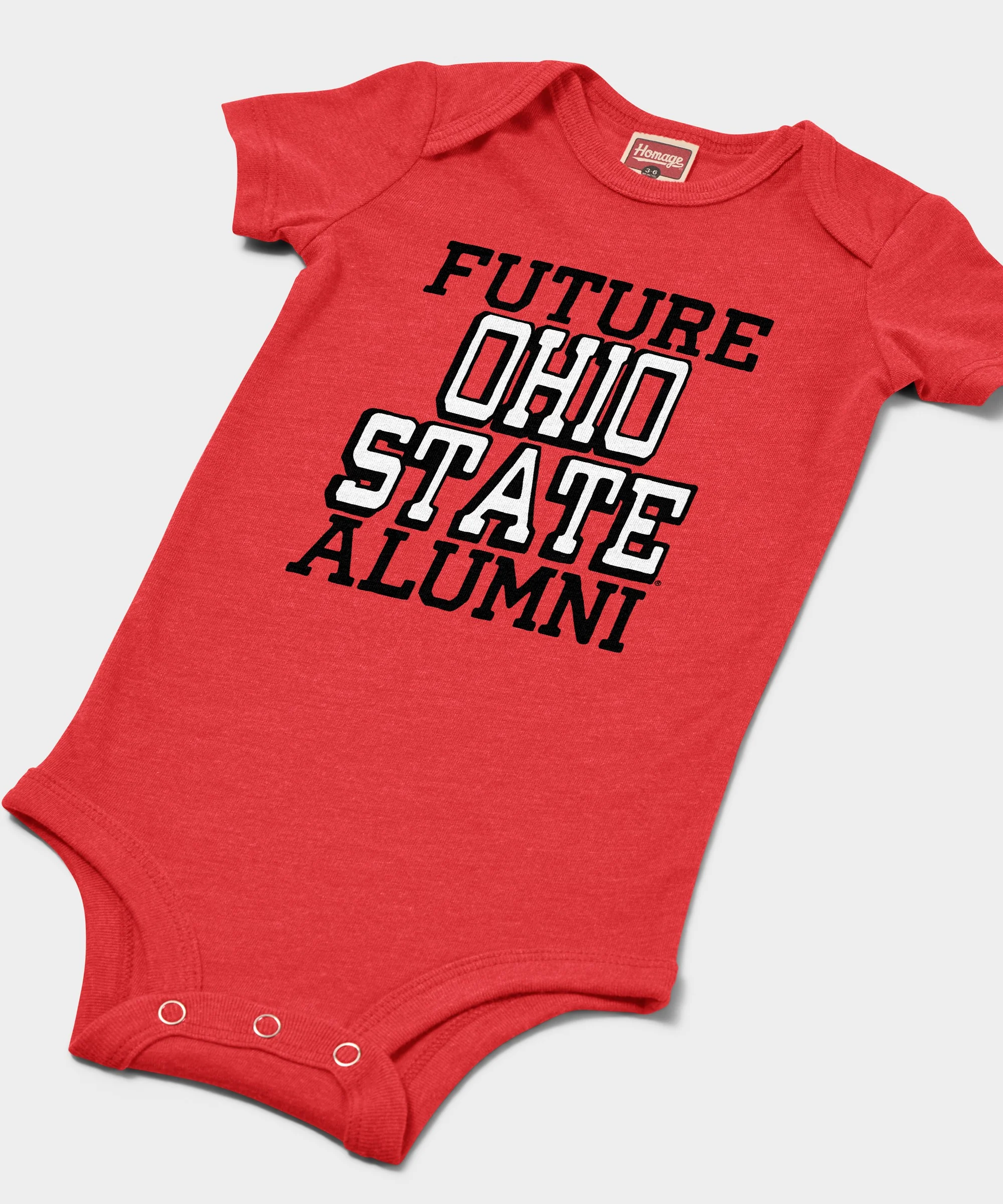 Future Ohio State Alumni Baby One Piece - Image 2
